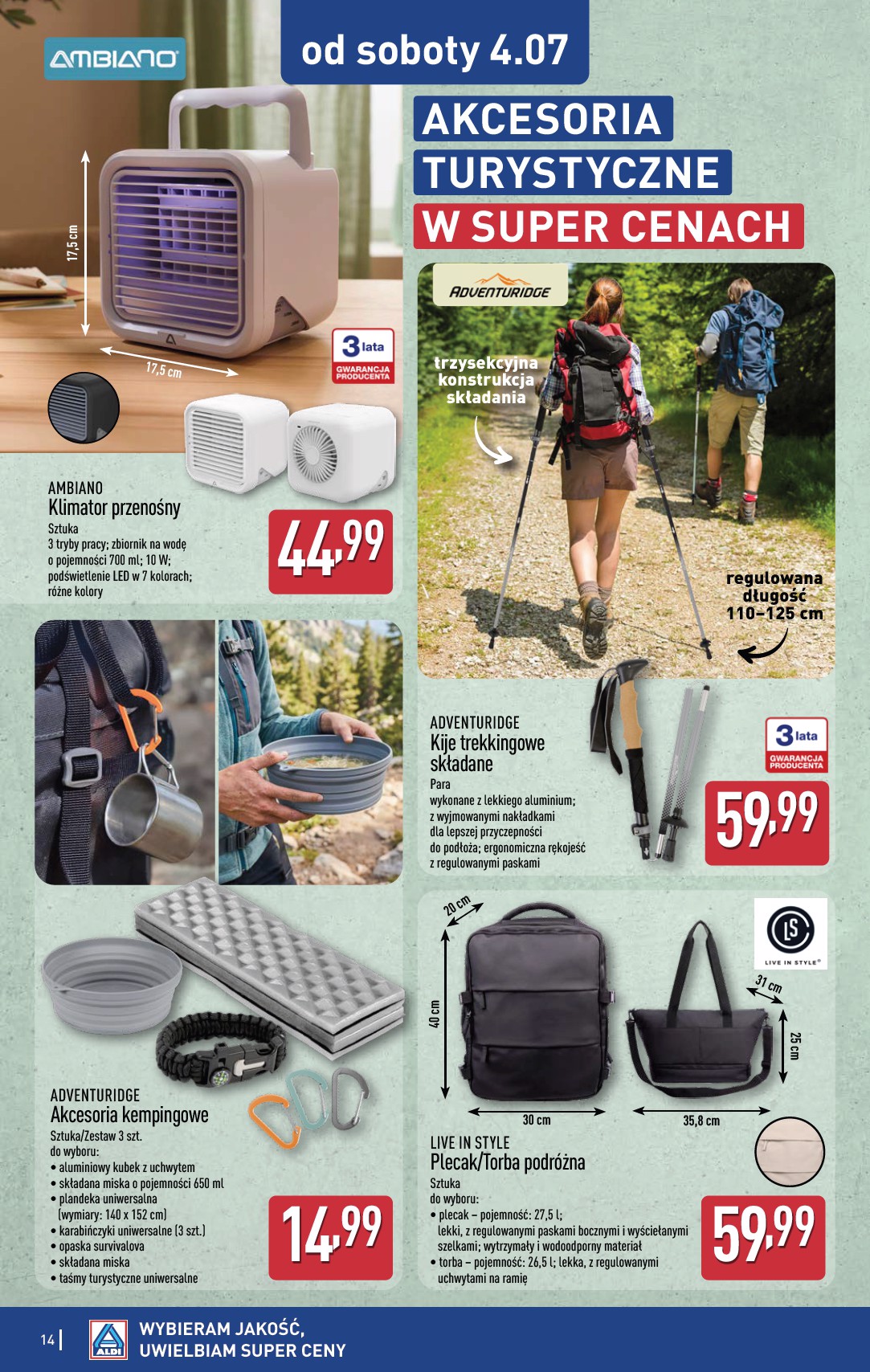 aldi - Nowa gazetka ALDI - Świetne ceny ważna od 01.07.2026 do 07.07.2026 - page: 14