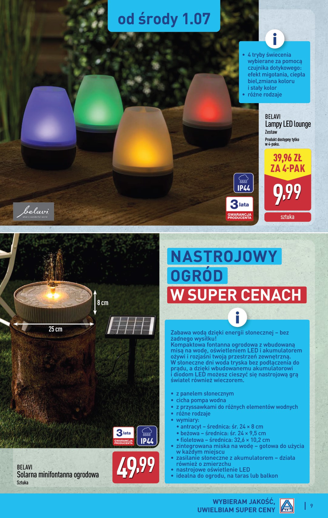 aldi - Nowa gazetka ALDI - Świetne ceny ważna od 01.07.2026 do 07.07.2026 - page: 9
