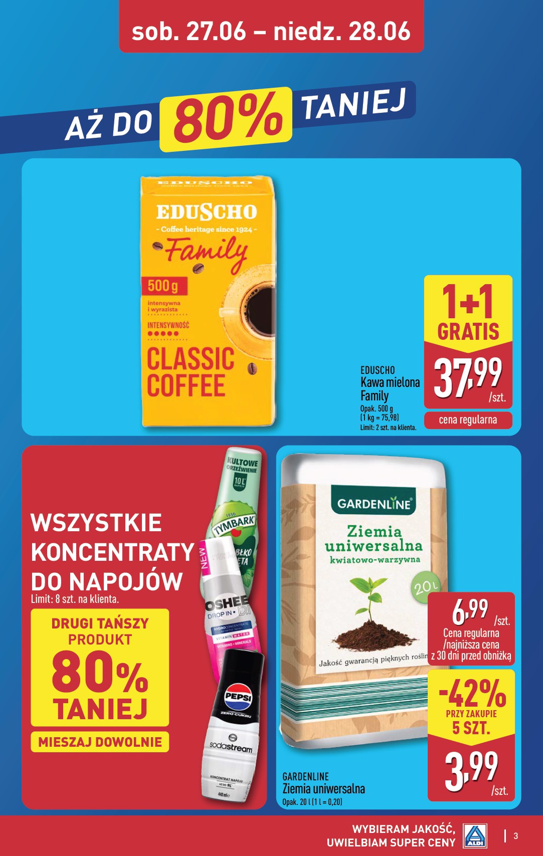 aldi - Aktualna gazetka ALDI - Oferta weekendową ważna od 25.06.2026 do 28.06.2026 - page: 3