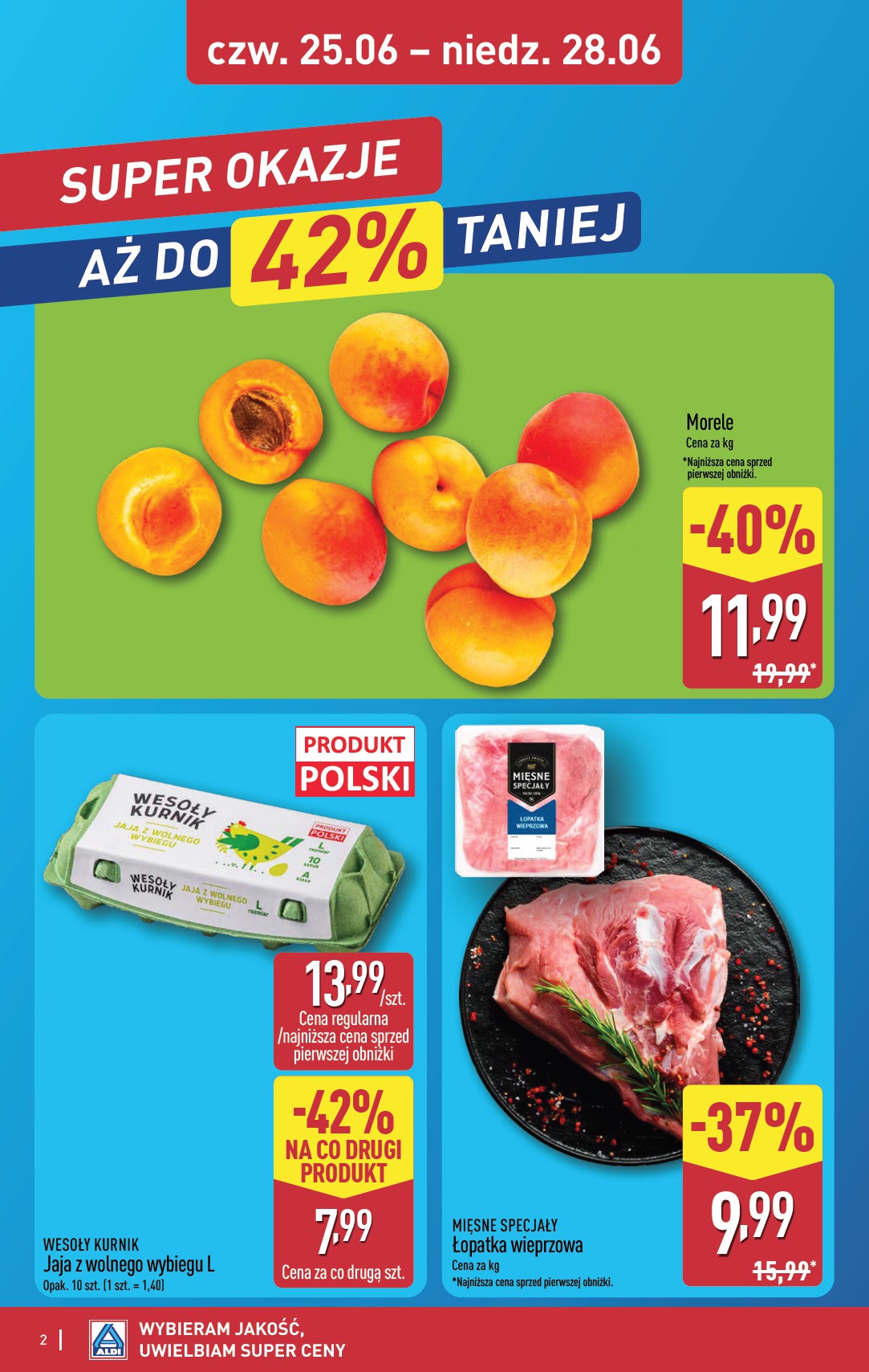aldi - Aktualna gazetka ALDI - Oferta weekendową ważna od 25.06.2026 do 28.06.2026 - page: 2