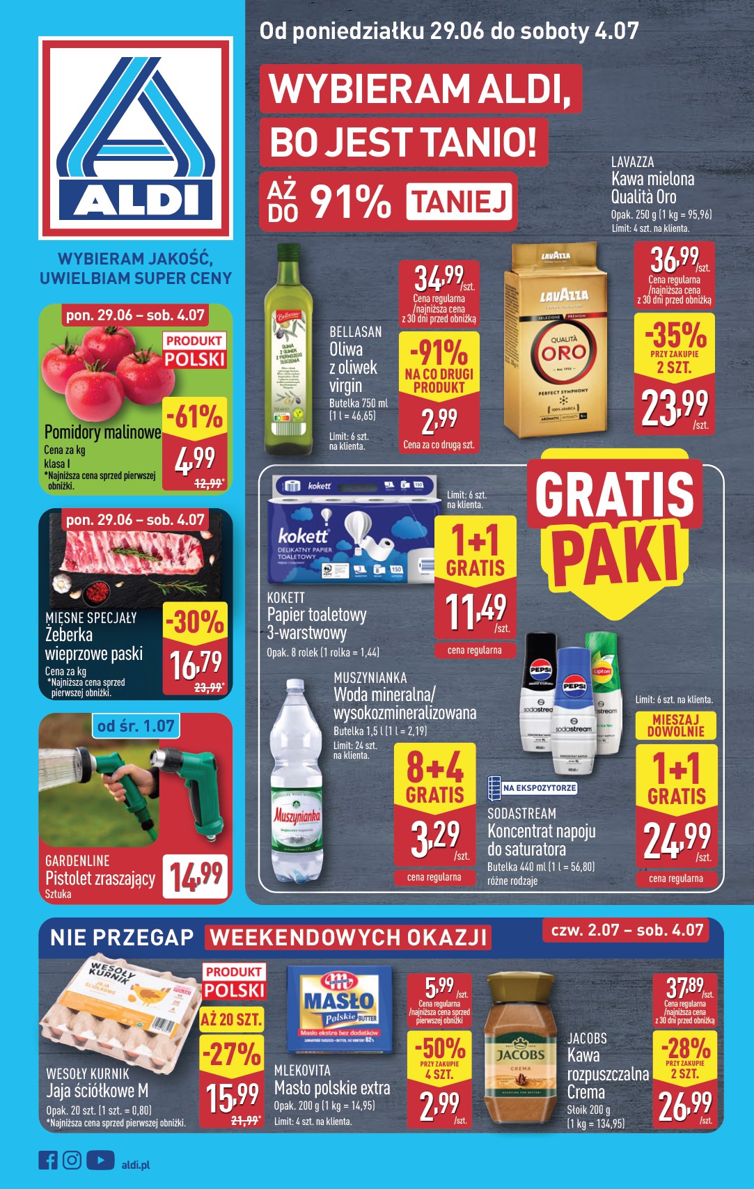 aldi - Aktualna gazetka ALDI - Pełna oferta ważna od 29.06.2026 do 04.07.2026