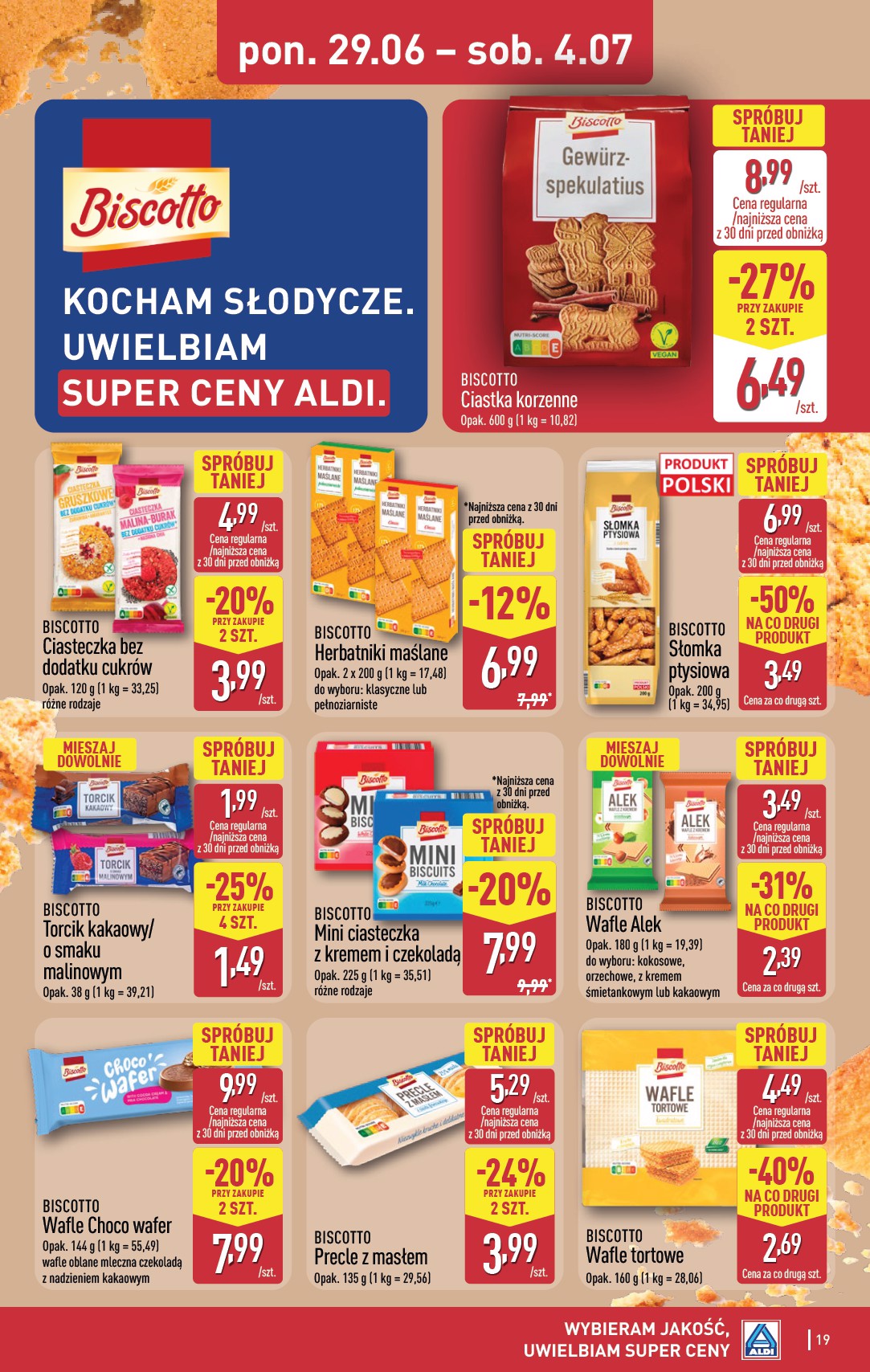 aldi - Aktualna gazetka ALDI - Pełna oferta ważna od 29.06.2026 do 04.07.2026 - page: 19