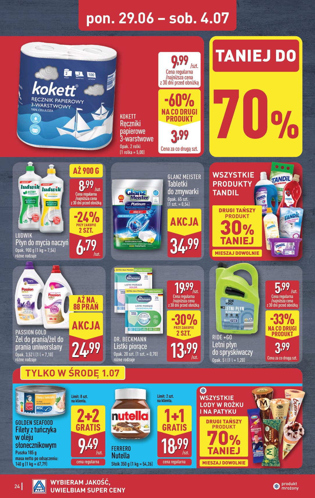 aldi - Aktualna gazetka ALDI - Pełna oferta ważna od 29.06.2026 do 04.07.2026 - page: 24