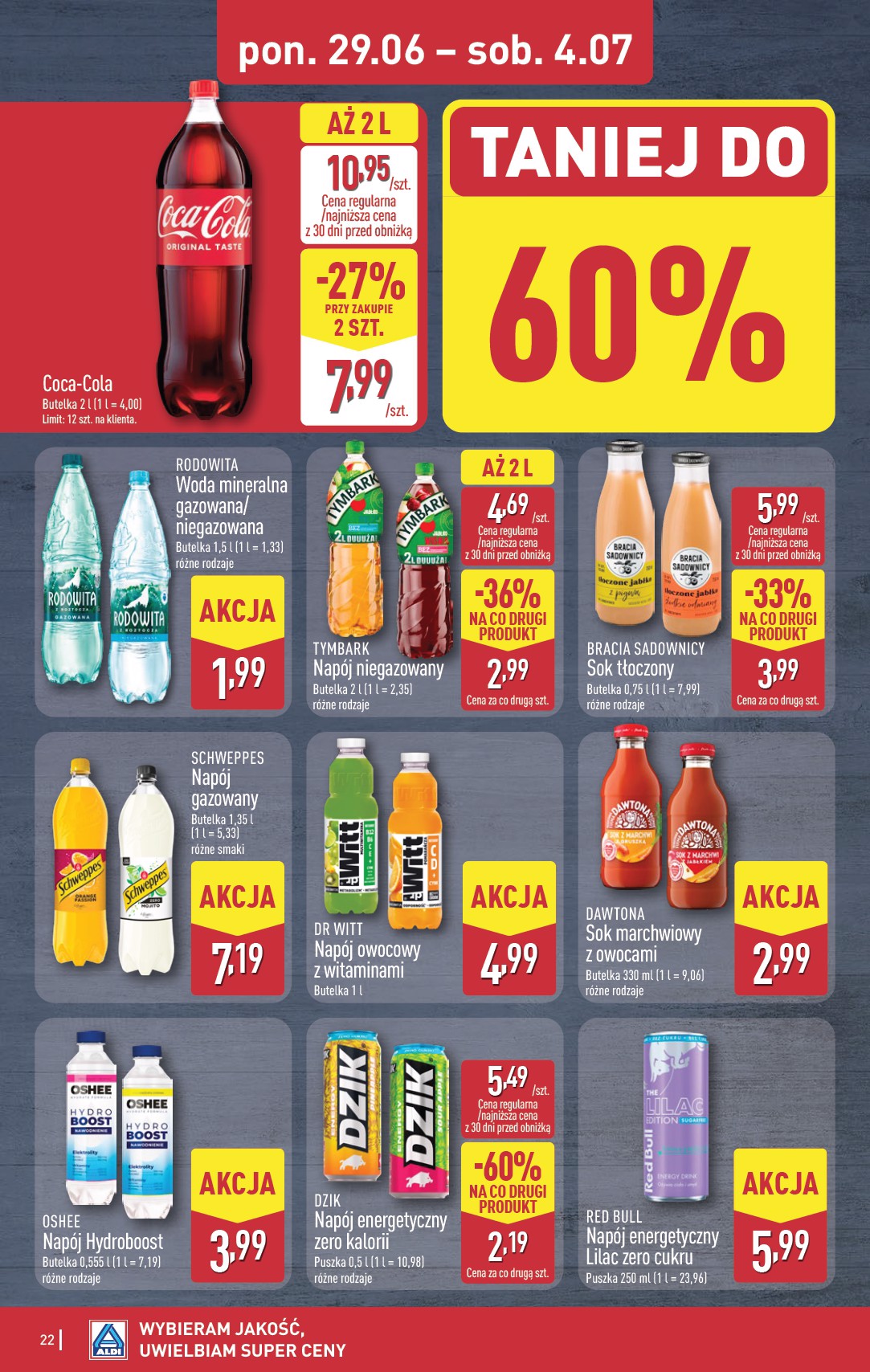 aldi - Aktualna gazetka ALDI - Pełna oferta ważna od 29.06.2026 do 04.07.2026 - page: 22