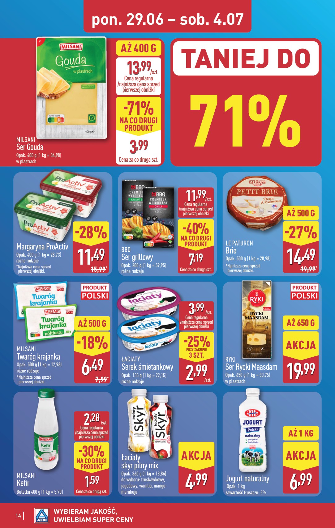 aldi - Aktualna gazetka ALDI - Pełna oferta ważna od 29.06.2026 do 04.07.2026 - page: 14