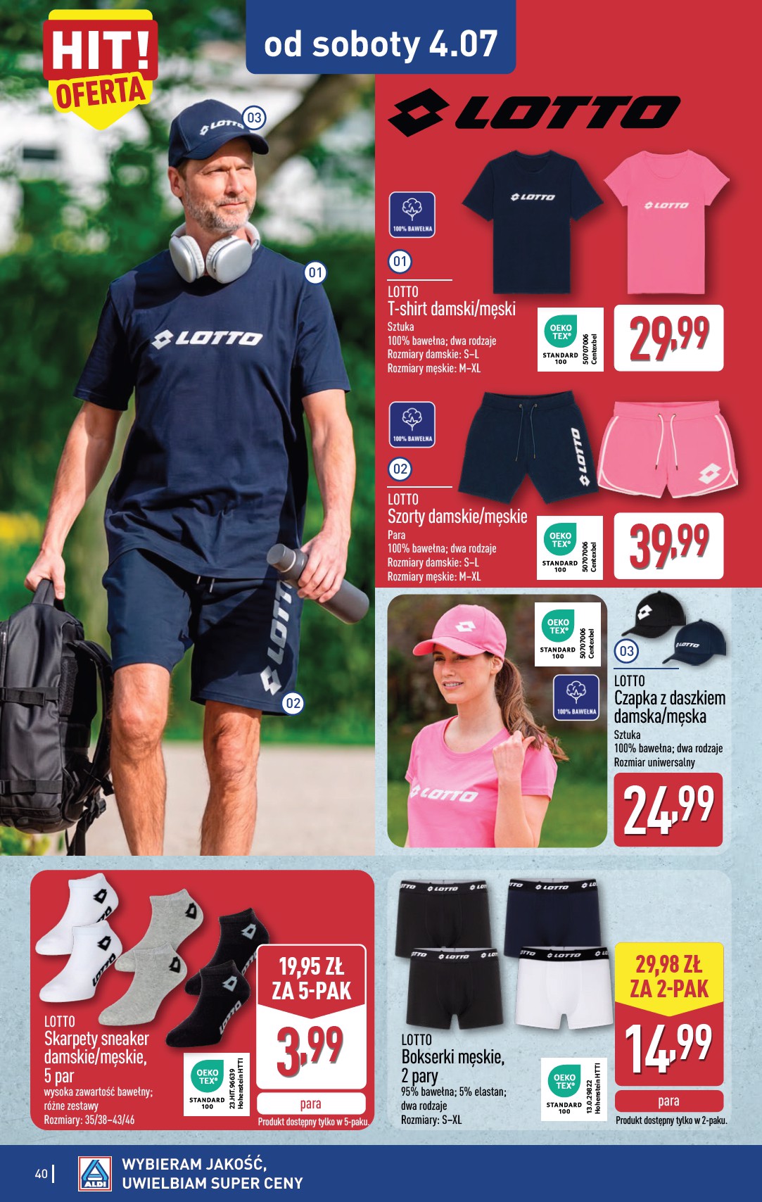 aldi - Aktualna gazetka ALDI - Pełna oferta ważna od 29.06.2026 do 04.07.2026 - page: 40