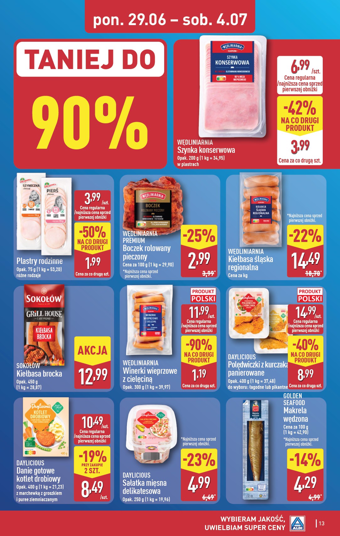 aldi - Aktualna gazetka ALDI - Pełna oferta ważna od 29.06.2026 do 04.07.2026 - page: 13