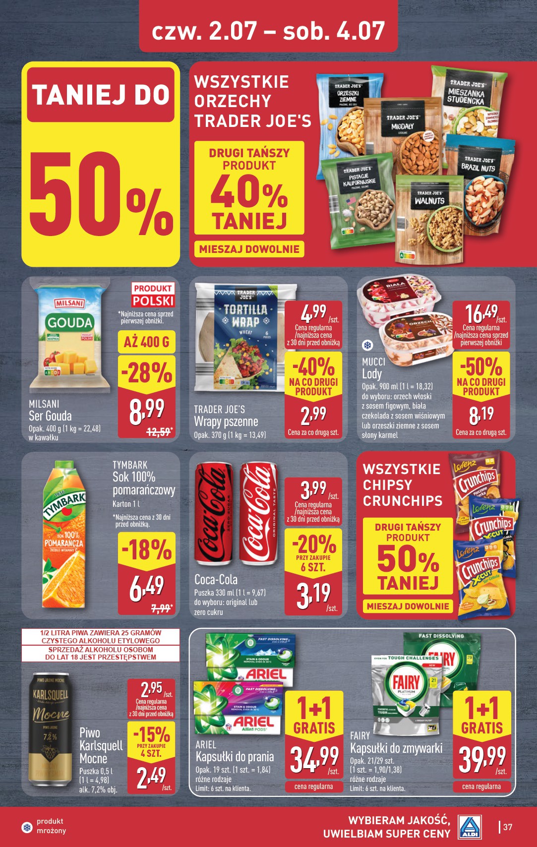 aldi - Aktualna gazetka ALDI - Pełna oferta ważna od 29.06.2026 do 04.07.2026 - page: 37