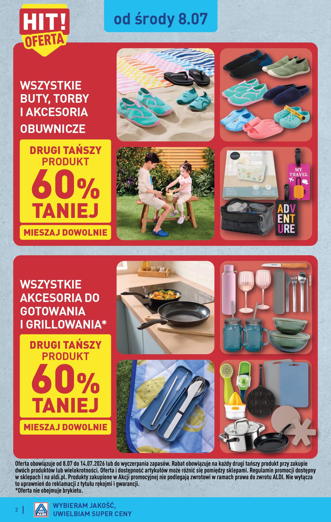 aldi - Nowa gazetka ALDI - Przygotuj się na kolejny tydzień ważna od 08.07.2026 do 31.07.2026 - page: 2