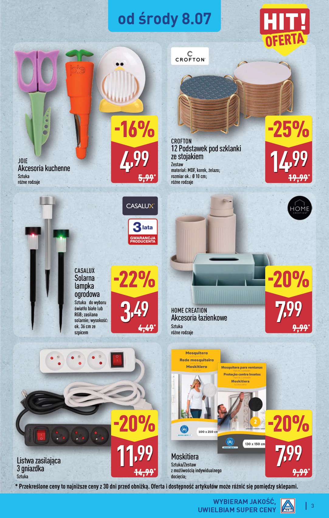 aldi - Nowa gazetka ALDI - Przygotuj się na kolejny tydzień ważna od 08.07.2026 do 31.07.2026 - page: 3