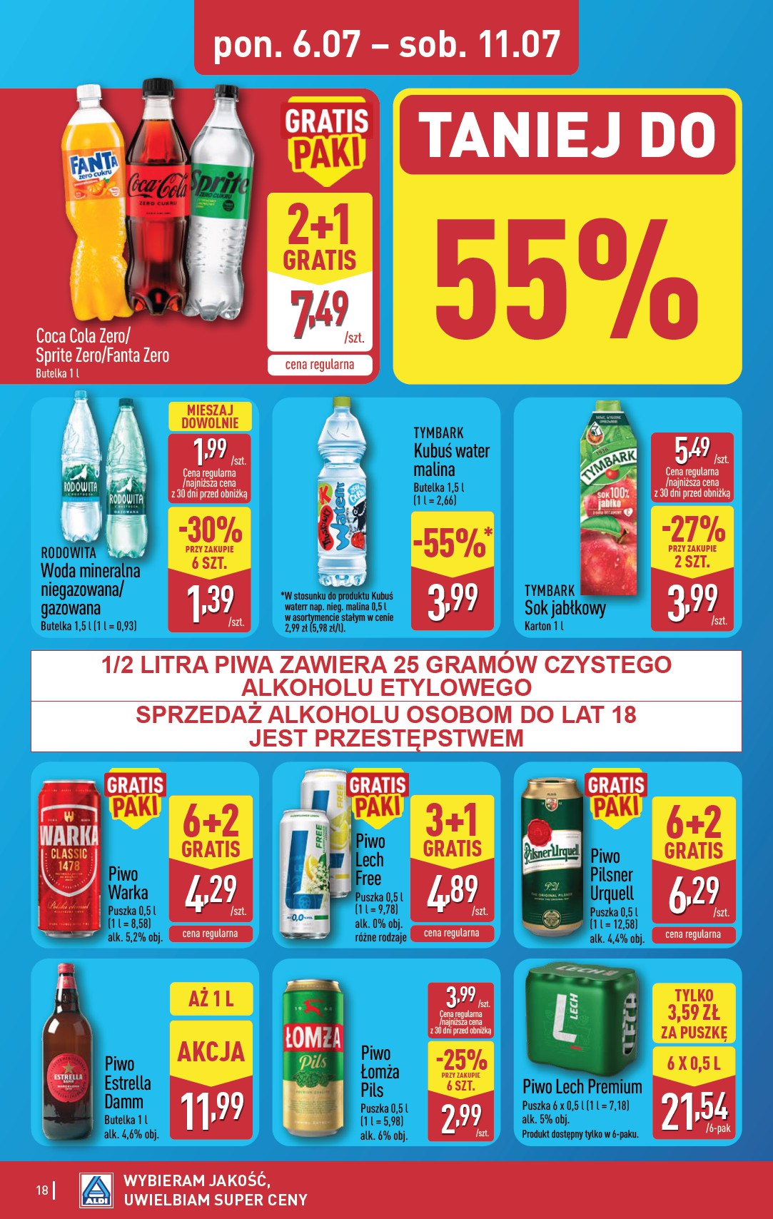 aldi - Nowa gazetka ALDI ważna od 06.07.2026 do 11.07.2026 - page: 18