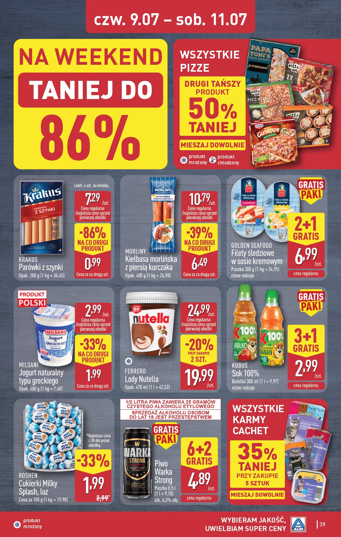aldi - Nowa gazetka ALDI ważna od 06.07.2026 do 11.07.2026 - page: 39