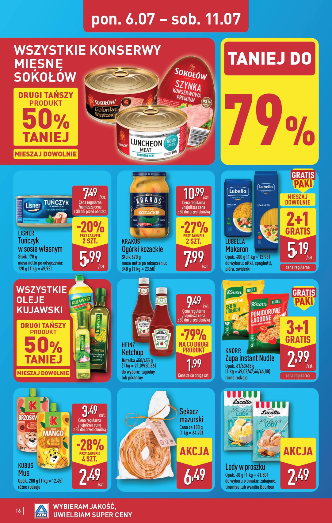 aldi - Nowa gazetka ALDI ważna od 06.07.2026 do 11.07.2026 - page: 16