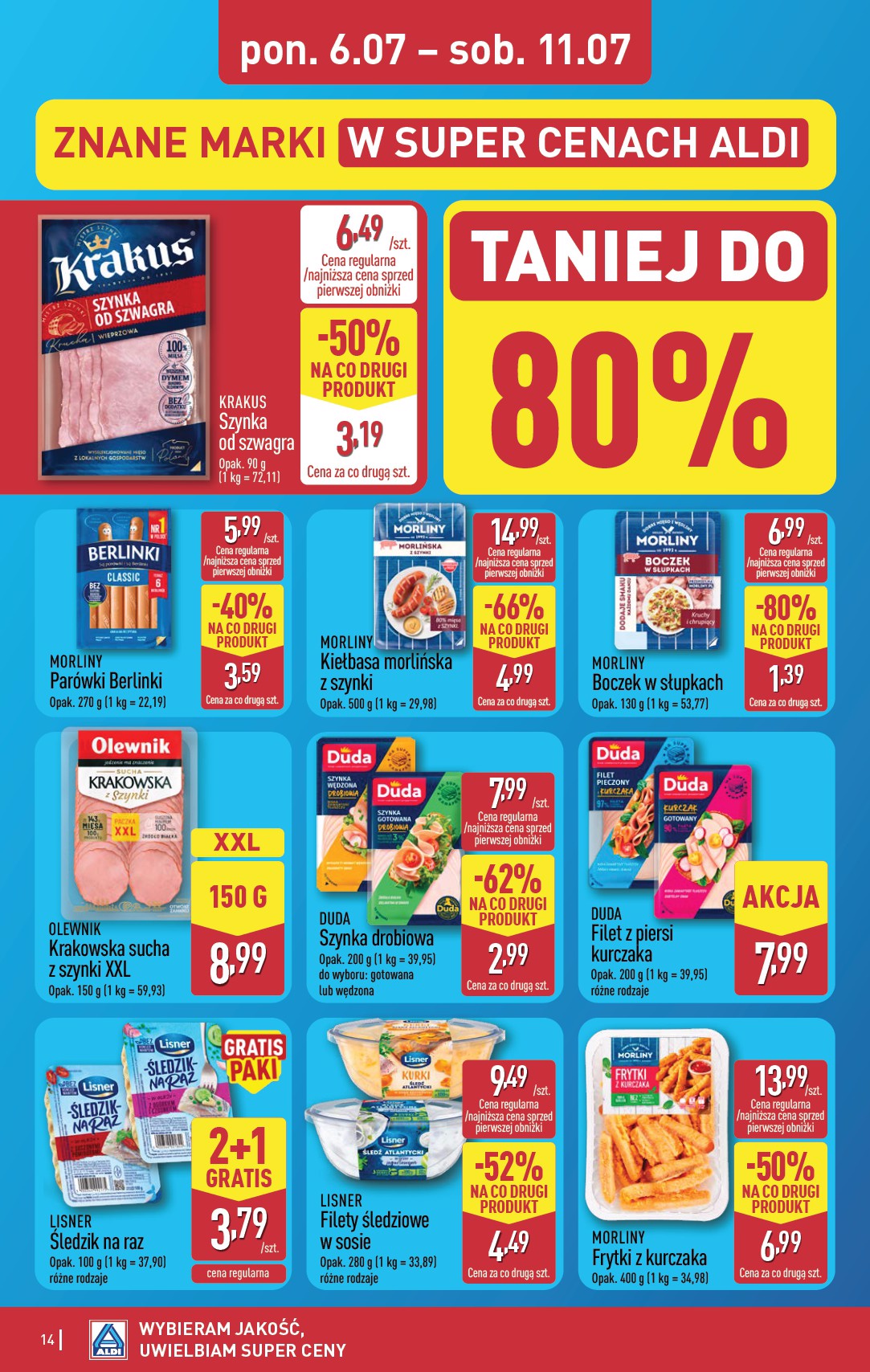 aldi - Nowa gazetka ALDI ważna od 06.07.2026 do 11.07.2026 - page: 14