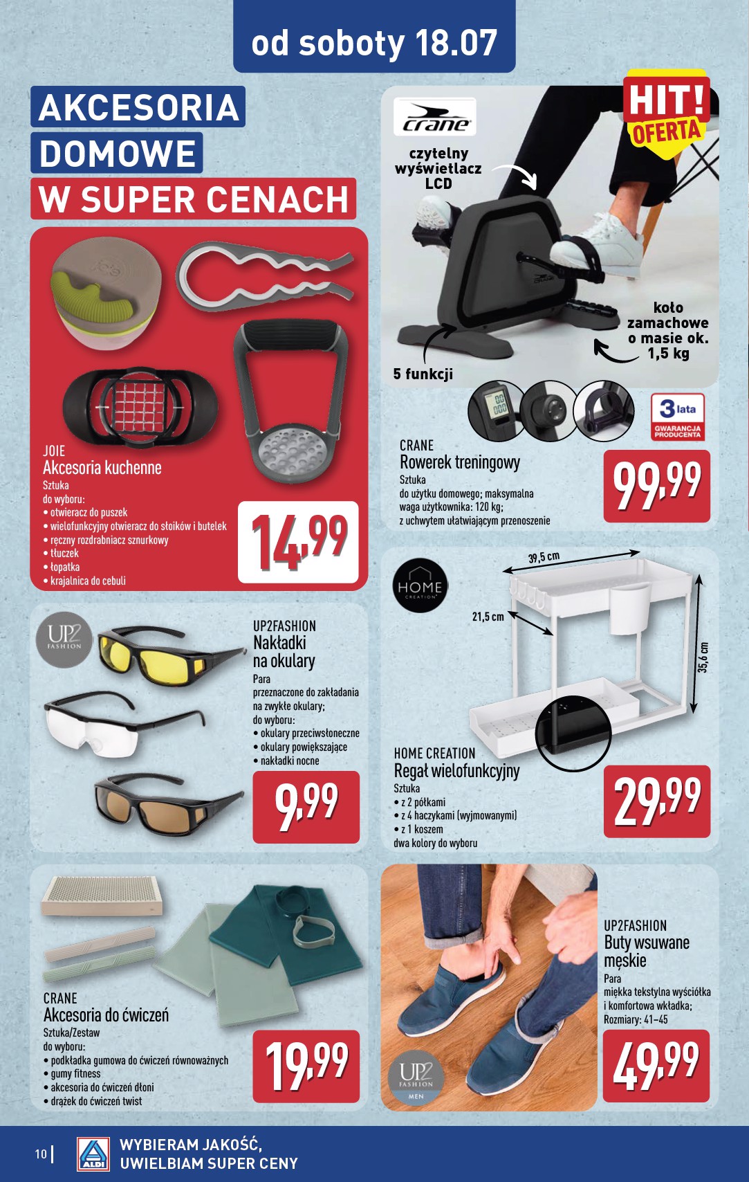 aldi - Nowa gazetka ALDI - Przygotuj się na kolejny tydzień ważna od 15.07.2026 do 31.07.2026 - page: 10