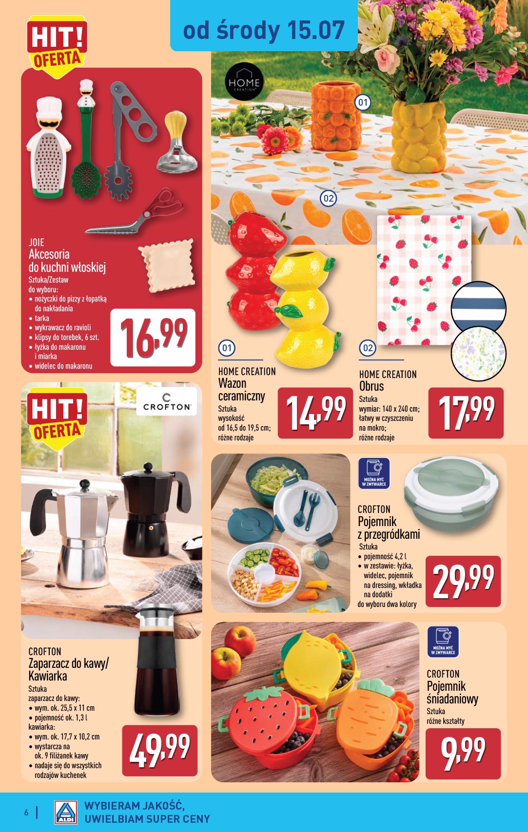 aldi - Nowa gazetka ALDI - Przygotuj się na kolejny tydzień ważna od 15.07.2026 do 31.07.2026 - page: 6