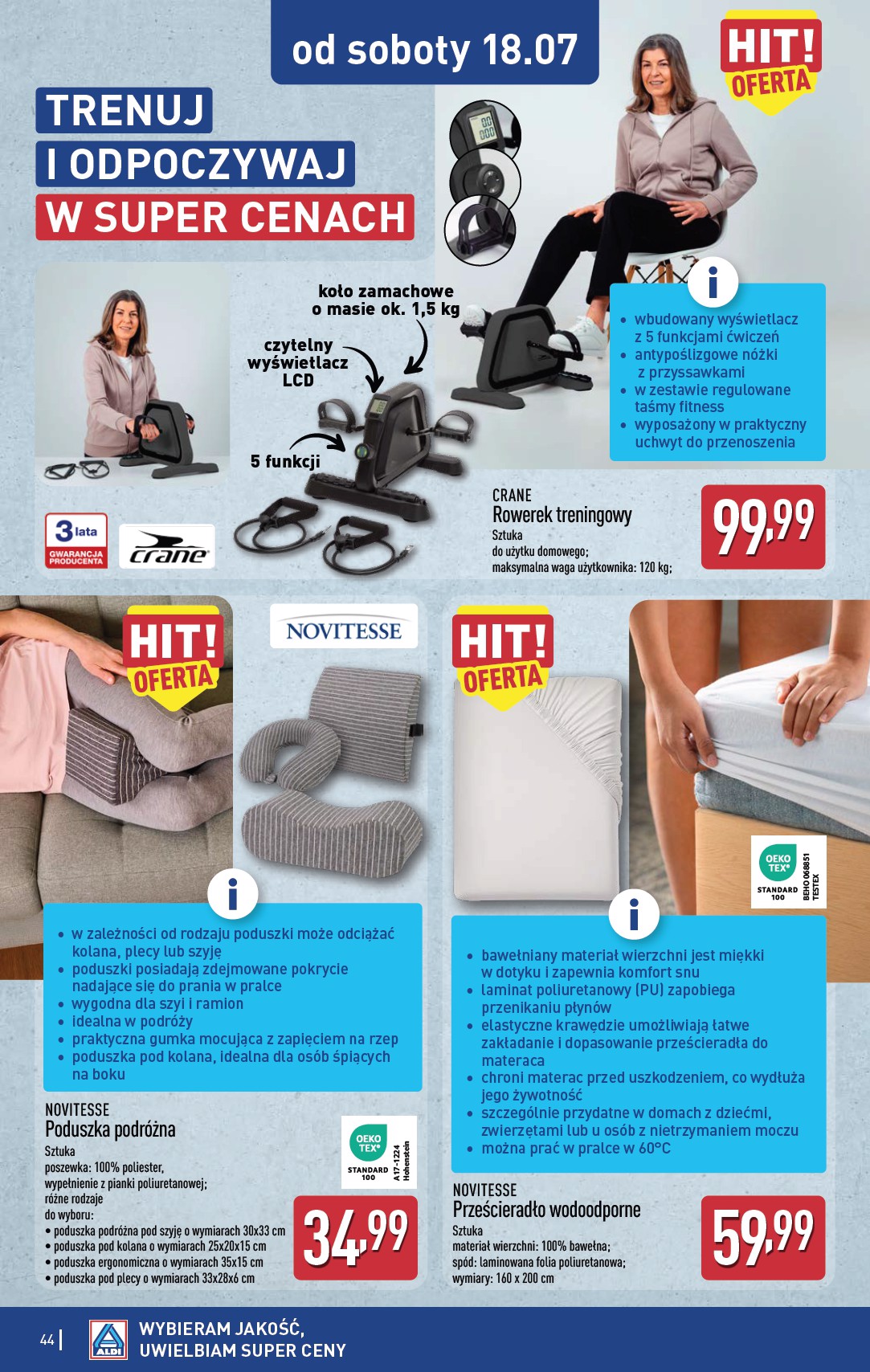 aldi - Nowa gazetka ALDI - Pełna oferta ważna od 13.07.2026 do 18.07.2026 - page: 44