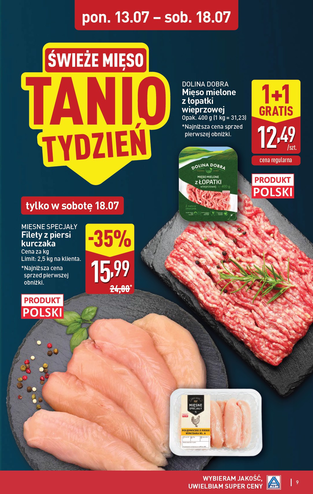 aldi - Nowa gazetka ALDI - Pełna oferta ważna od 13.07.2026 do 18.07.2026 - page: 9