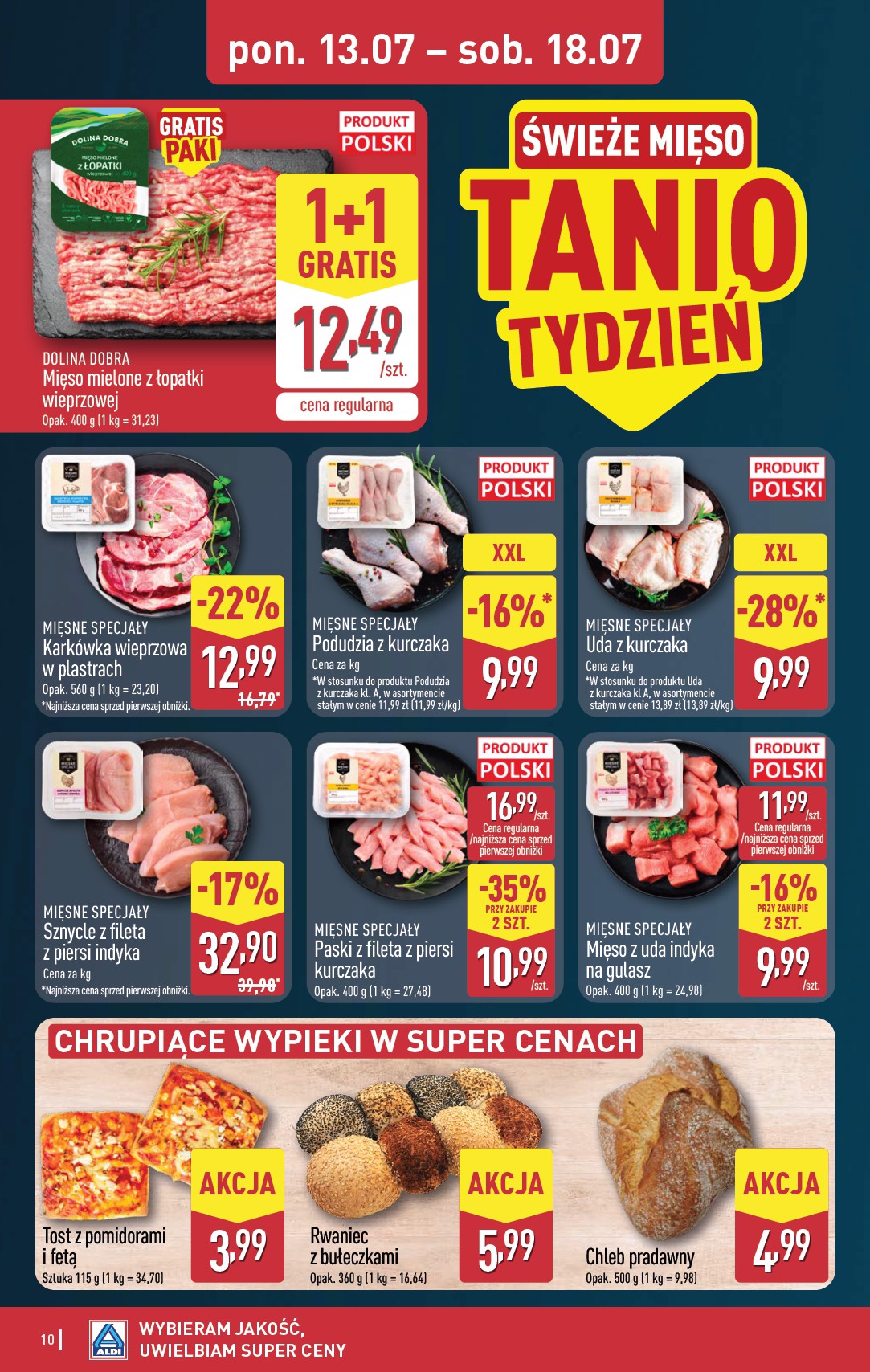aldi - Nowa gazetka ALDI - Pełna oferta ważna od 13.07.2026 do 18.07.2026 - page: 10
