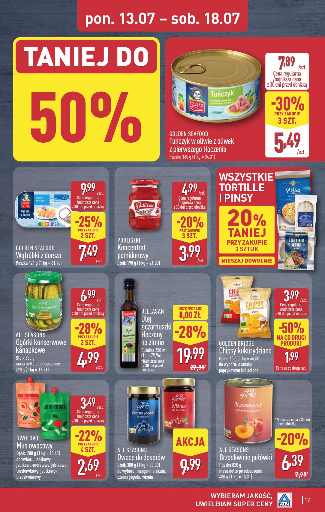 aldi - Nowa gazetka ALDI - Pełna oferta ważna od 13.07.2026 do 18.07.2026 - page: 17
