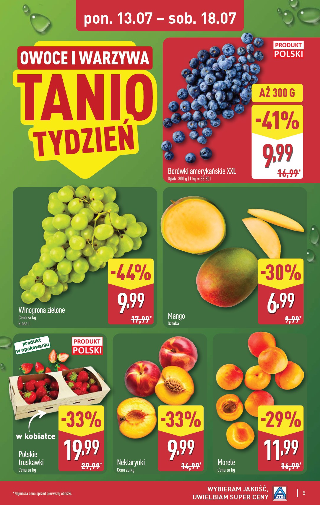 aldi - Nowa gazetka ALDI - Pełna oferta ważna od 13.07.2026 do 18.07.2026 - page: 5