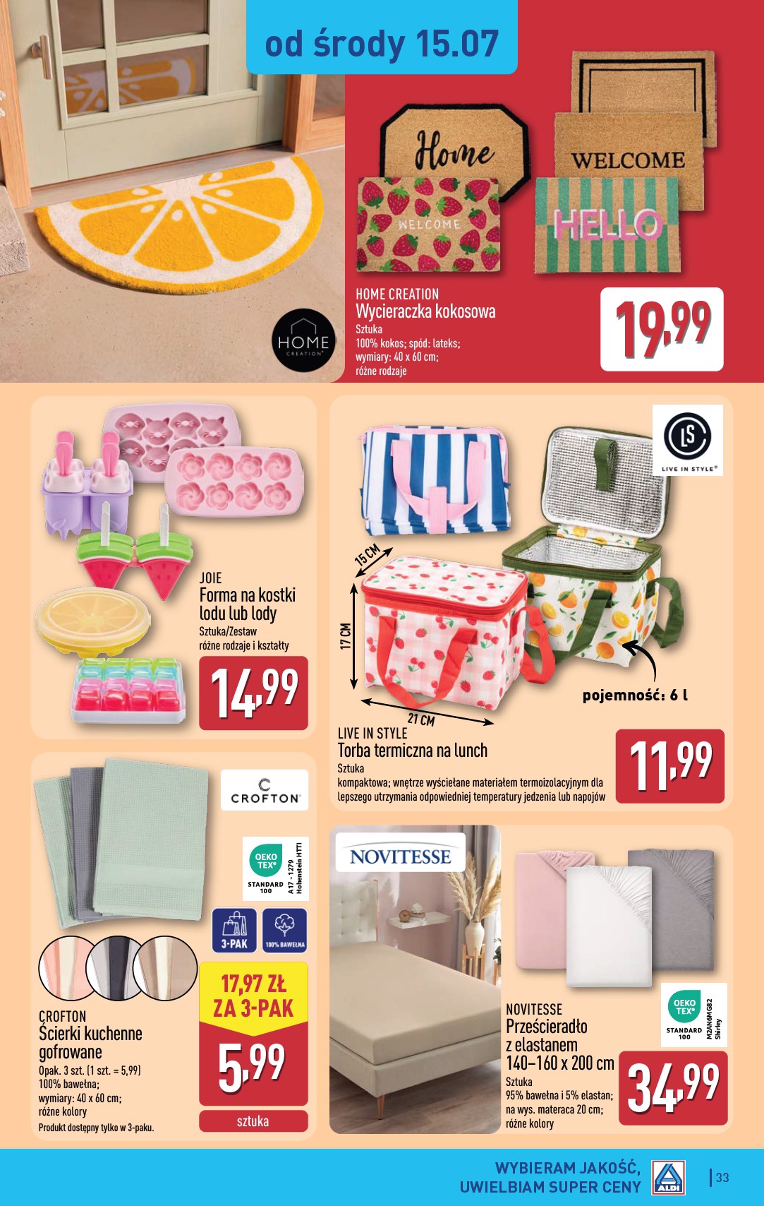 aldi - Nowa gazetka ALDI - Pełna oferta ważna od 13.07.2026 do 18.07.2026 - page: 33