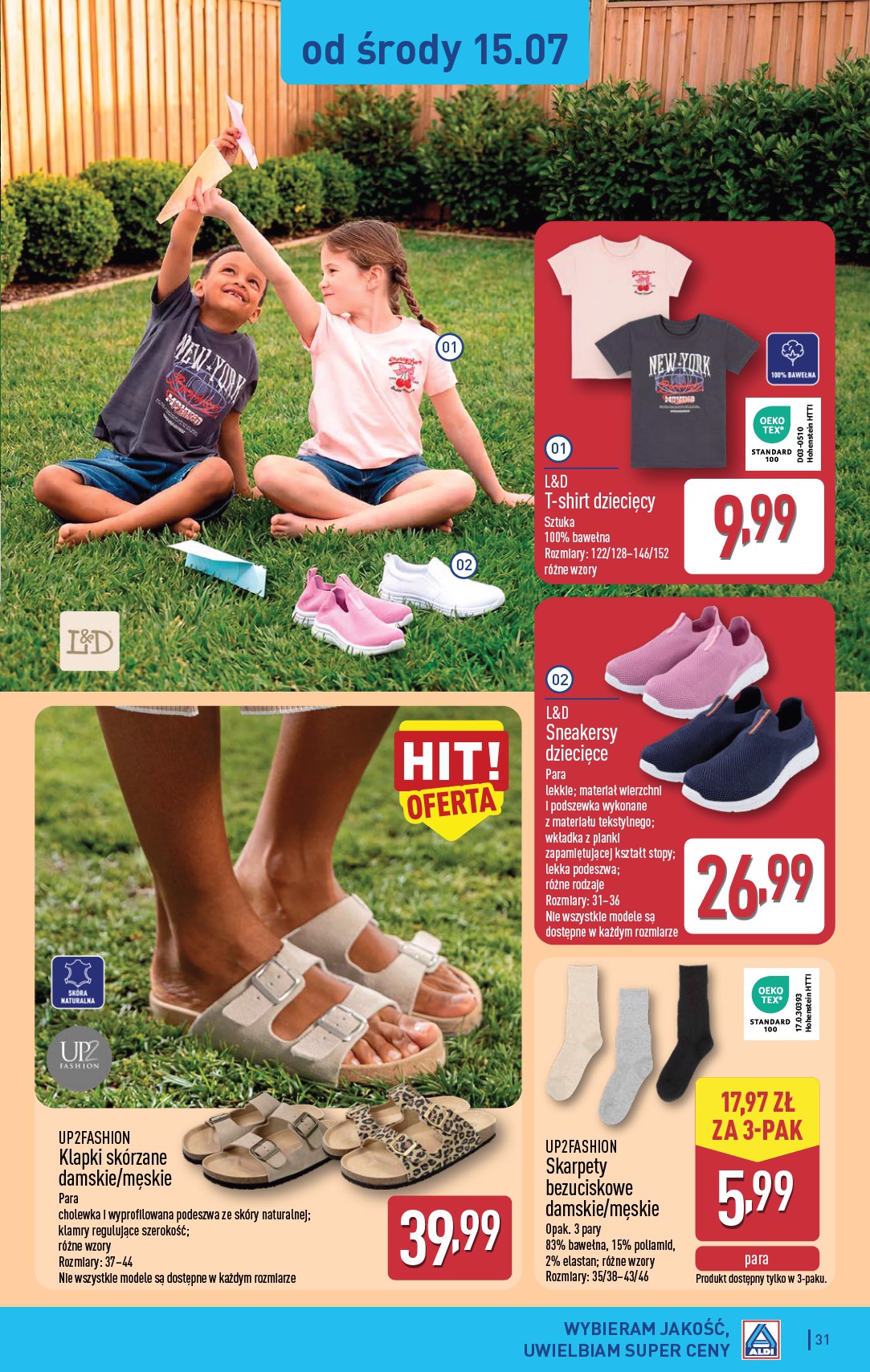 aldi - Nowa gazetka ALDI - Pełna oferta ważna od 13.07.2026 do 18.07.2026 - page: 31