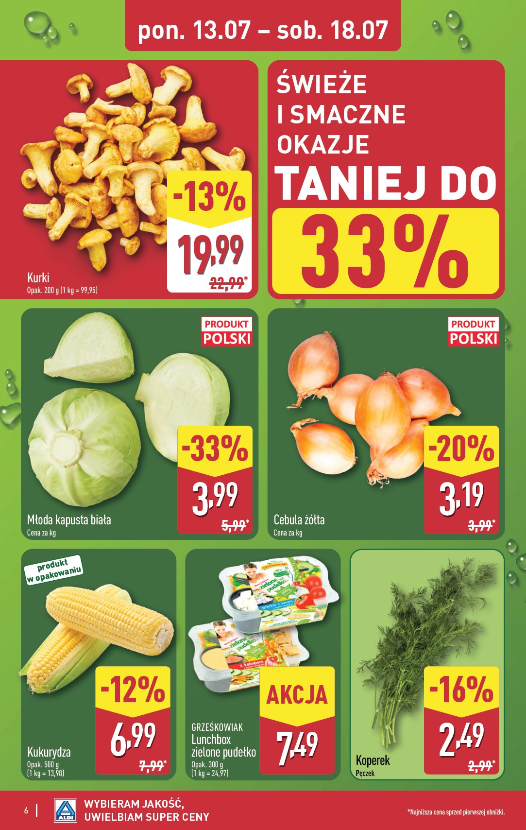 aldi - Nowa gazetka ALDI - Pełna oferta ważna od 13.07.2026 do 18.07.2026 - page: 6