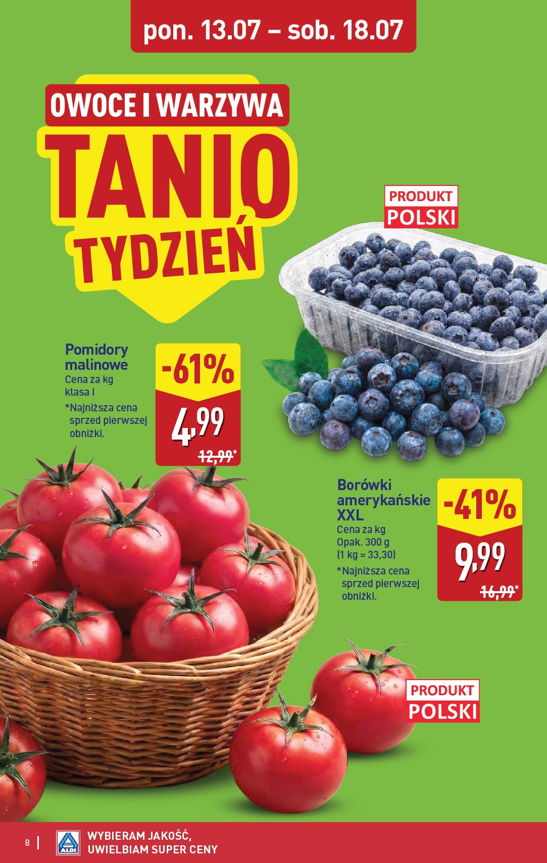 aldi - Nowa gazetka ALDI - Pełna oferta ważna od 13.07.2026 do 18.07.2026 - page: 8