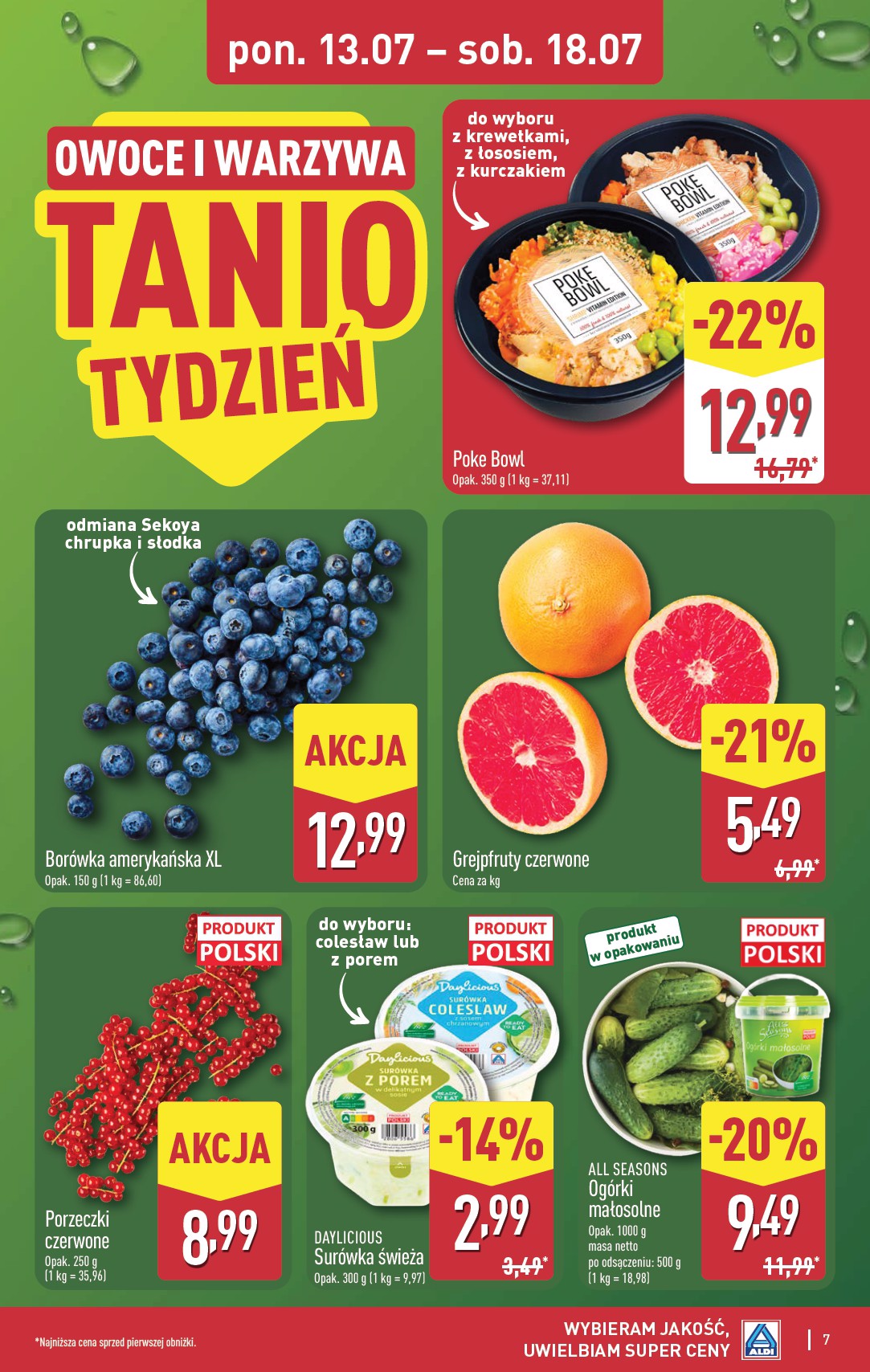aldi - Nowa gazetka ALDI - Pełna oferta ważna od 13.07.2026 do 18.07.2026 - page: 7