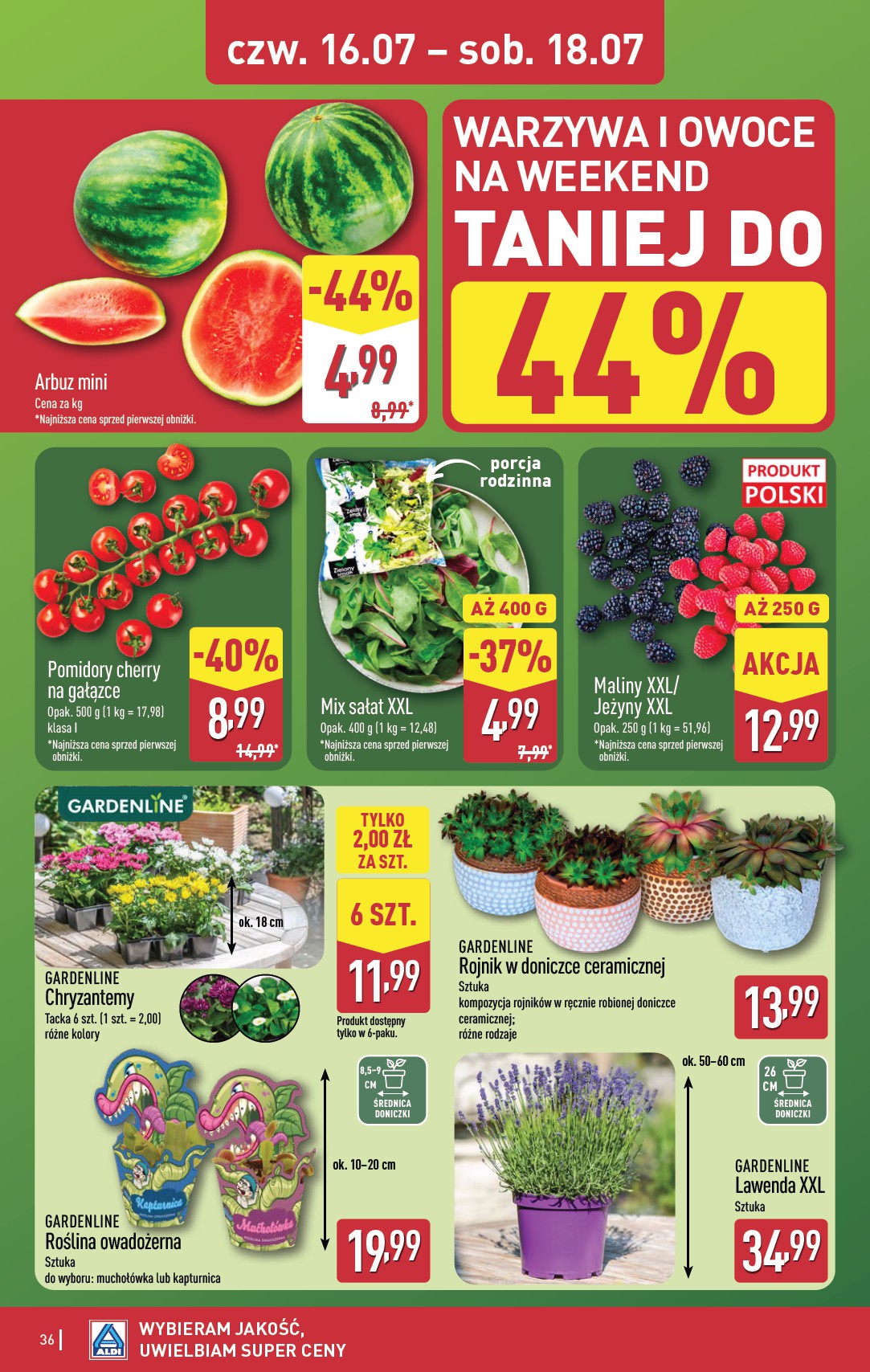 aldi - Nowa gazetka ALDI - Pełna oferta ważna od 13.07.2026 do 18.07.2026 - page: 36