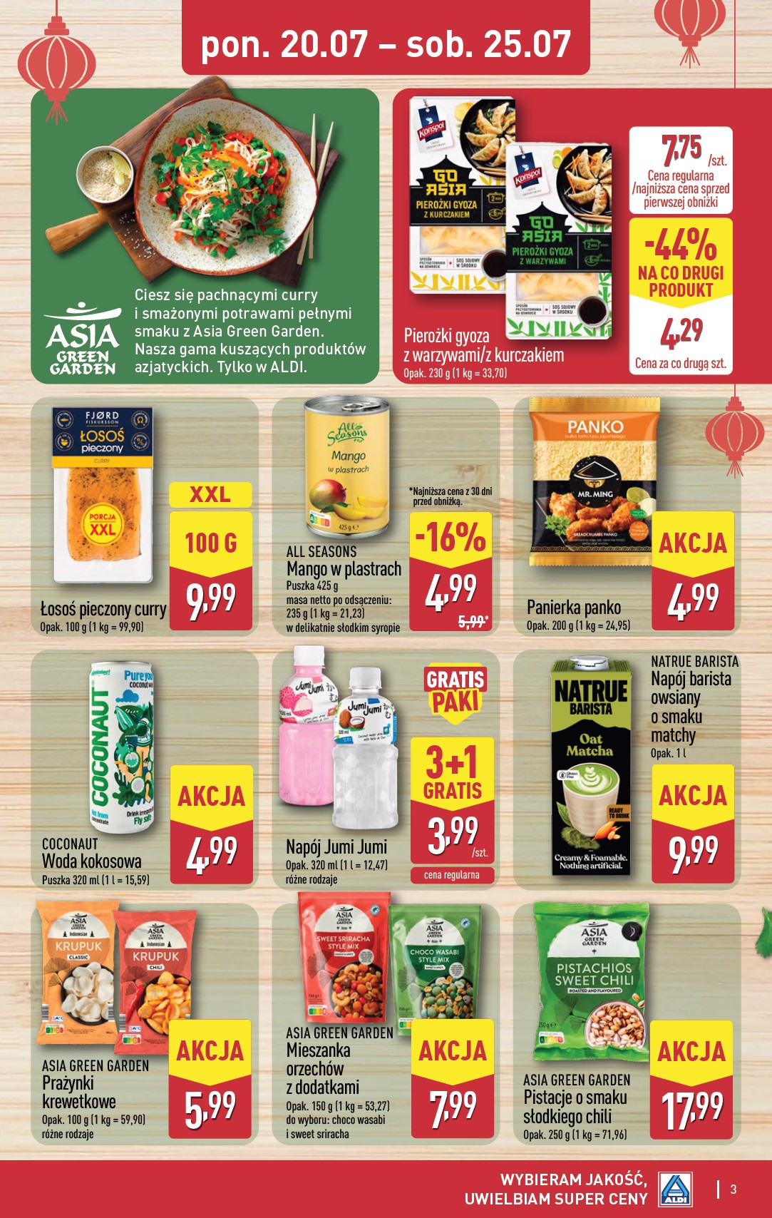 aldi - Nowa gazetka ALDI - Smakowita podróż do Azji ważna od 20.07.2026 do 25.07.2026 - page: 3
