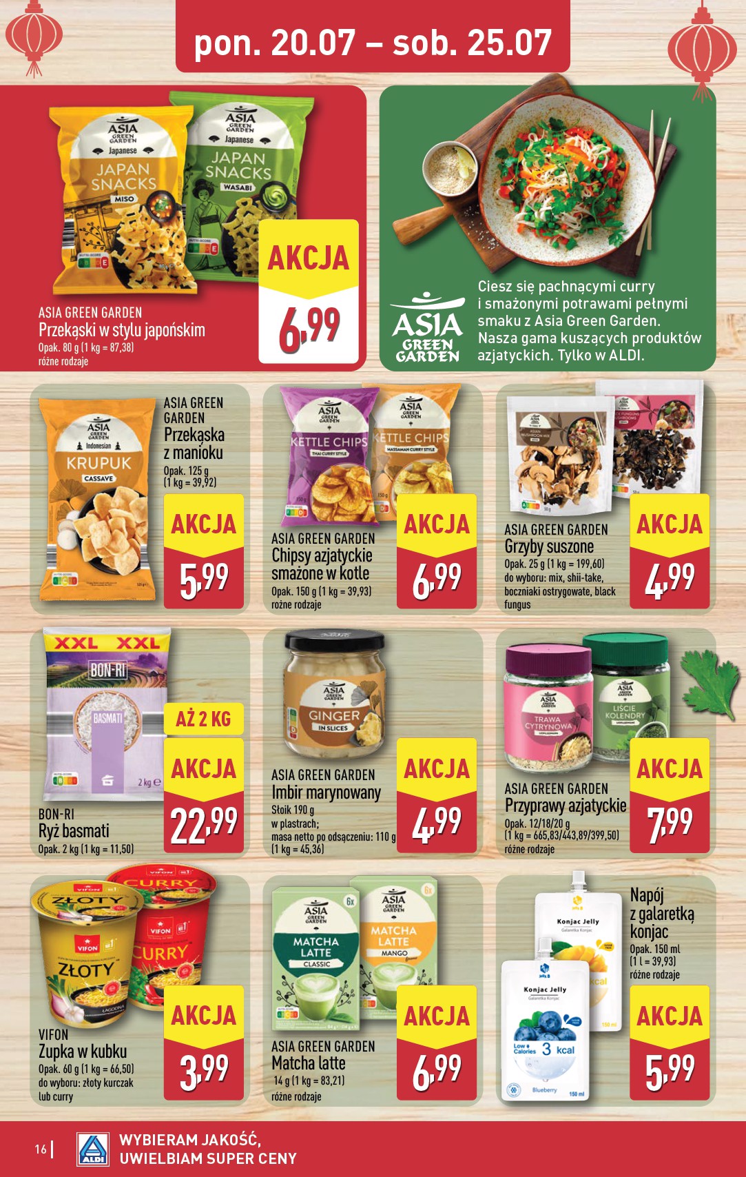 aldi - Nowa gazetka ALDI ważna od 20.07.2026 do 25.07.2026 - page: 16