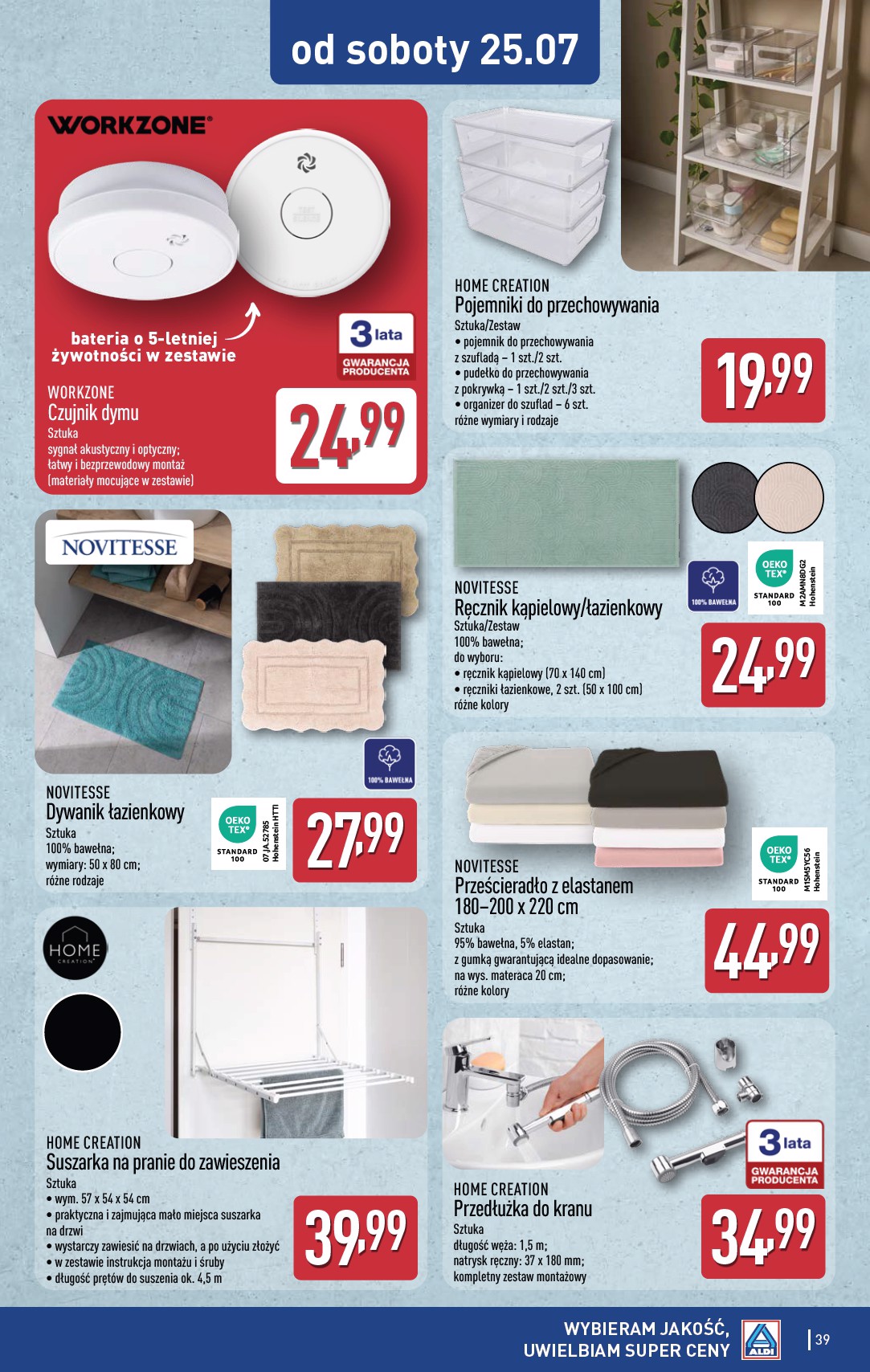 aldi - Nowa gazetka ALDI ważna od 20.07.2026 do 25.07.2026 - page: 39