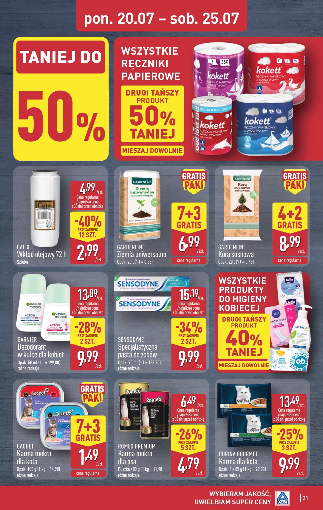 aldi - Nowa gazetka ALDI ważna od 20.07.2026 do 25.07.2026 - page: 21