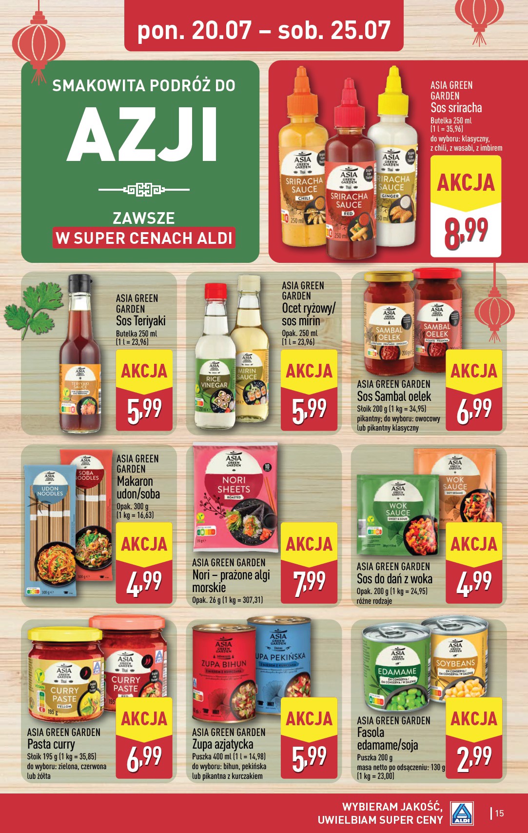 aldi - Nowa gazetka ALDI ważna od 20.07.2026 do 25.07.2026 - page: 15