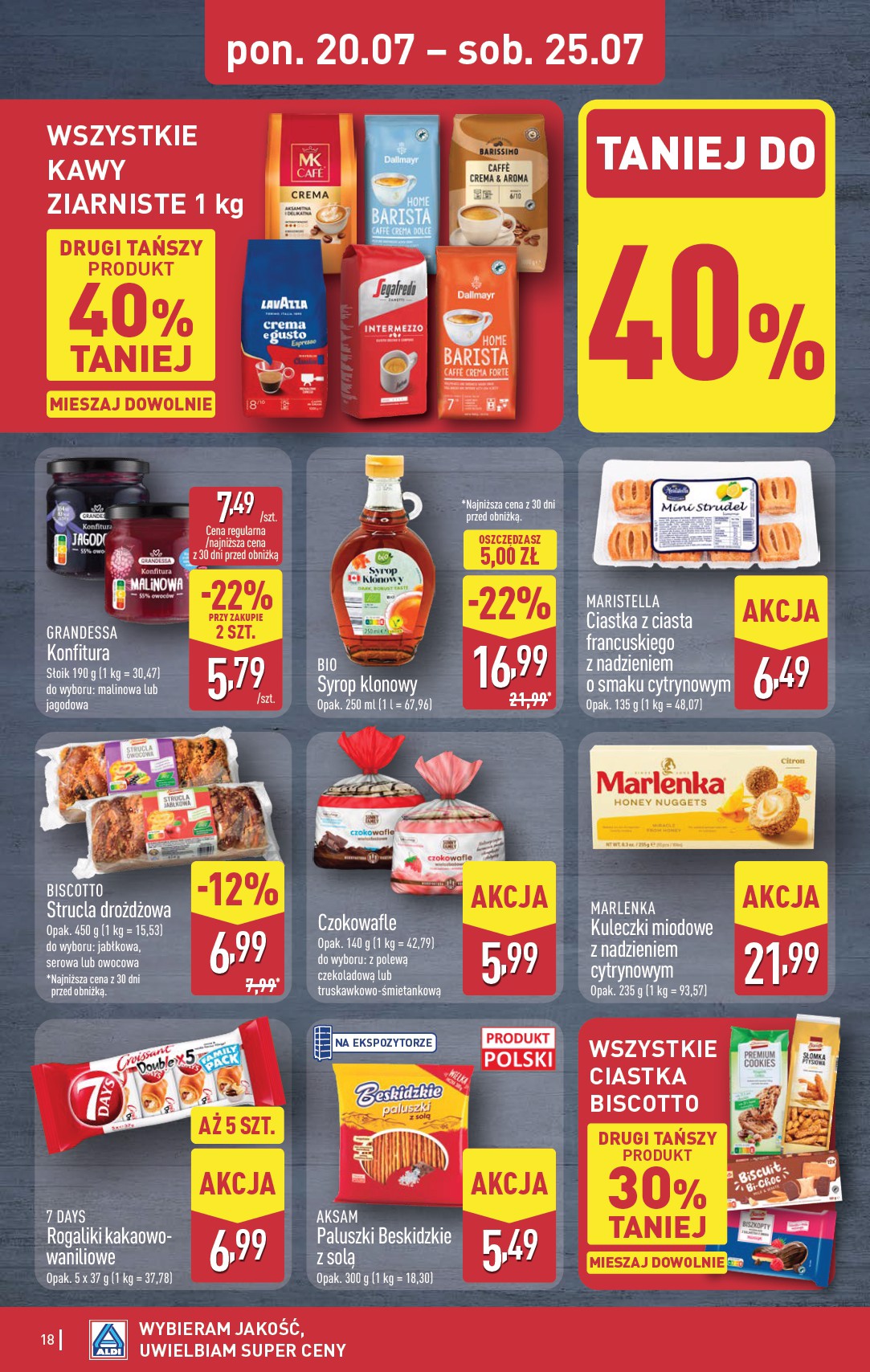 aldi - Nowa gazetka ALDI ważna od 20.07.2026 do 25.07.2026 - page: 18
