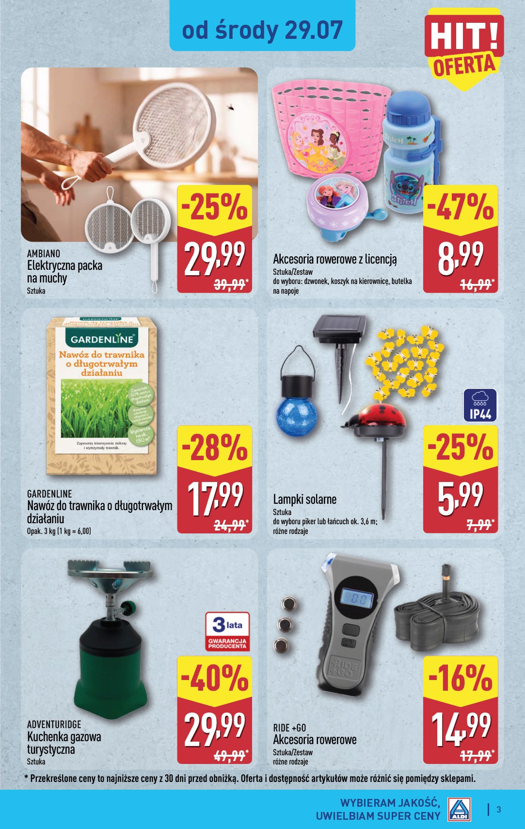 aldi - Nowa gazetka ALDI - Przygotuj się na kolejny tydzień ważna od 29.07.2026 do 31.07.2026 - page: 3