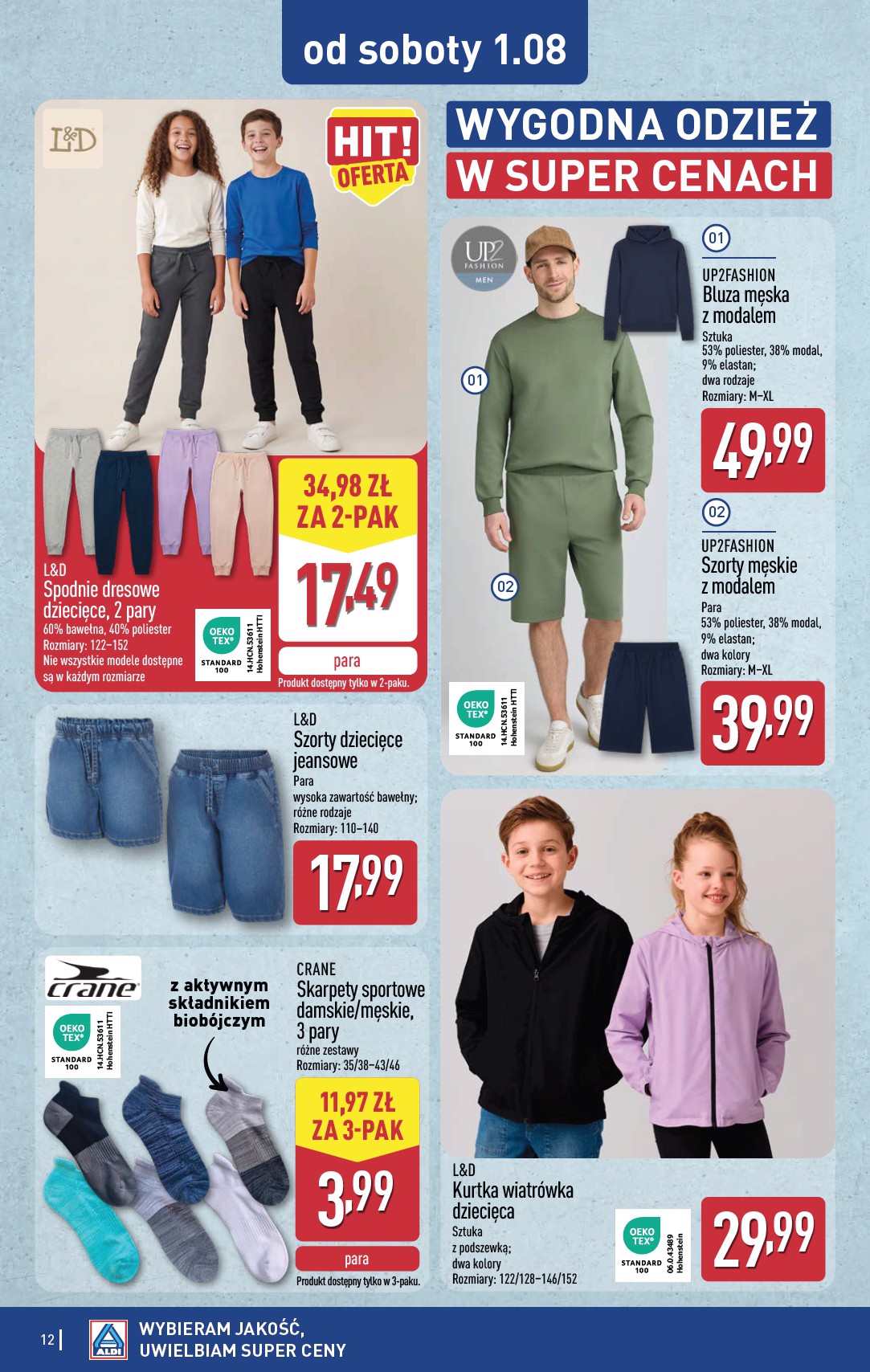 aldi - Nowa gazetka ALDI - Przygotuj się na kolejny tydzień ważna od 29.07.2026 do 31.07.2026 - page: 12