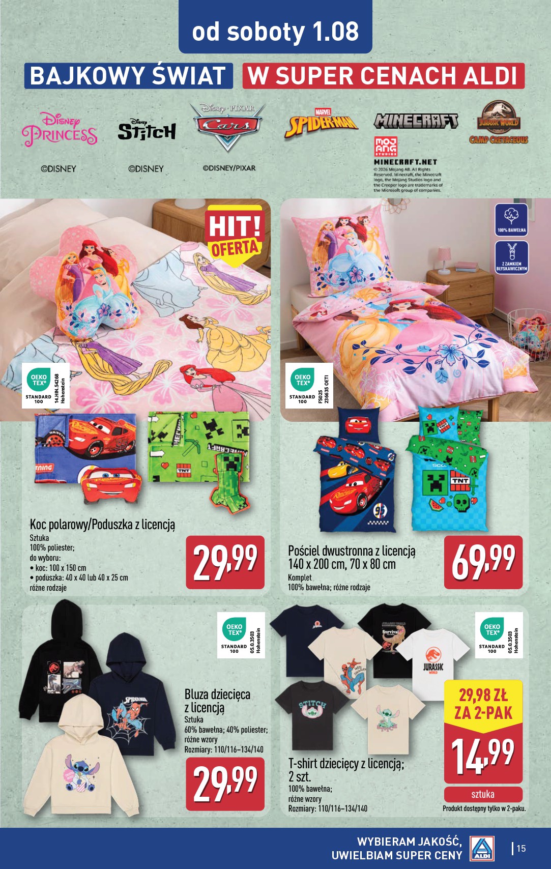 aldi - Nowa gazetka ALDI - Przygotuj się na kolejny tydzień ważna od 29.07.2026 do 31.07.2026 - page: 15
