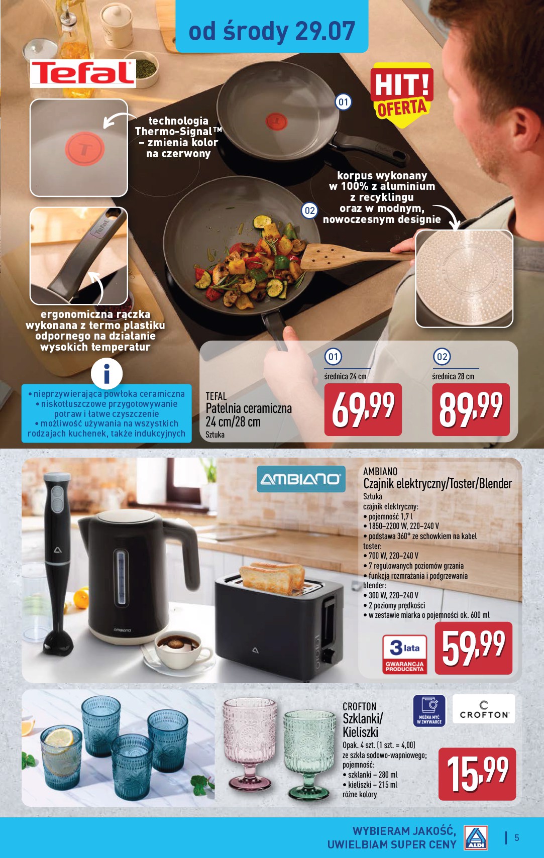 aldi - Nowa gazetka ALDI - Przygotuj się na kolejny tydzień ważna od 29.07.2026 do 31.07.2026 - page: 5