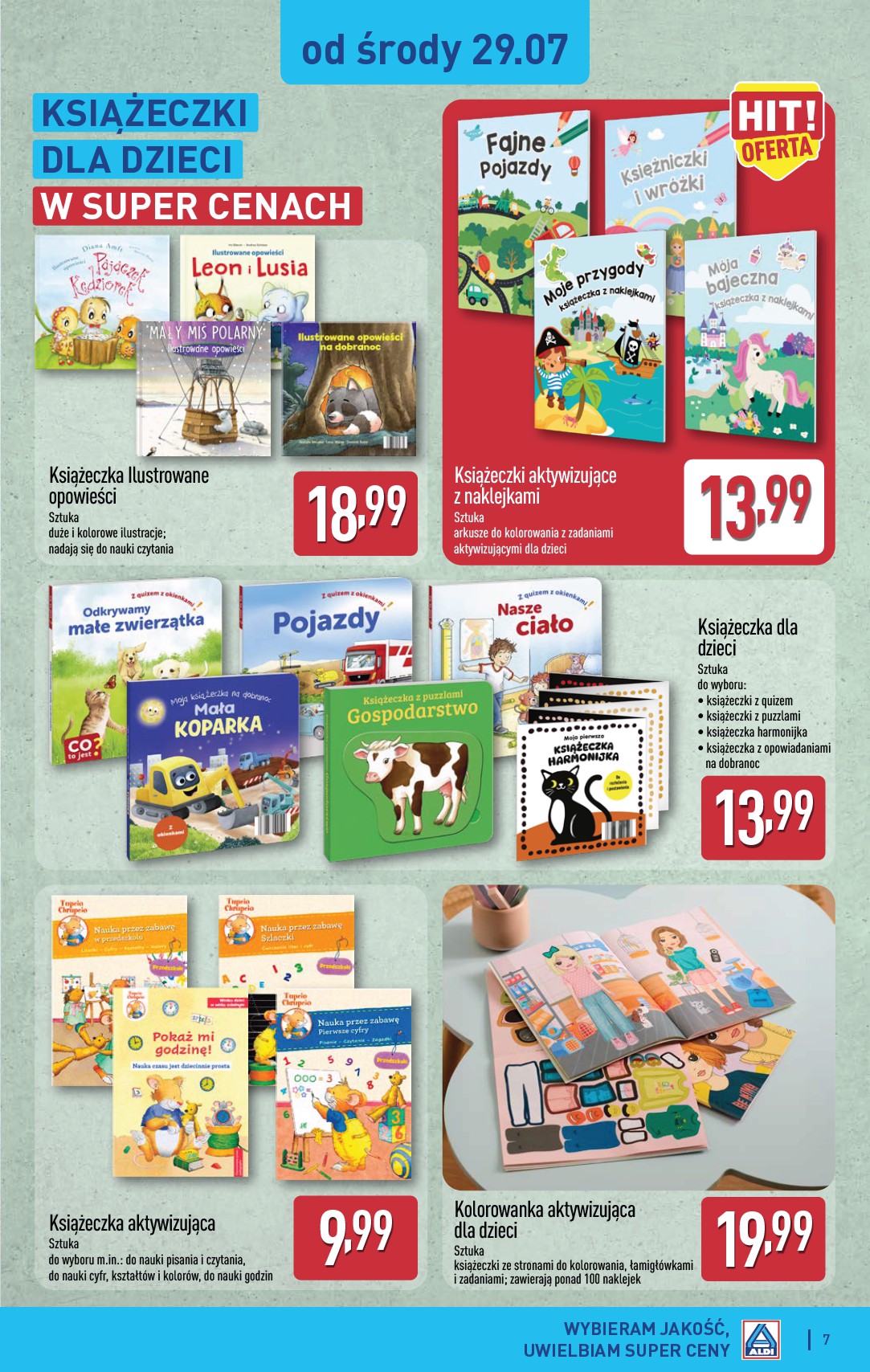 aldi - Nowa gazetka ALDI - Przygotuj się na kolejny tydzień ważna od 29.07.2026 do 31.07.2026 - page: 7