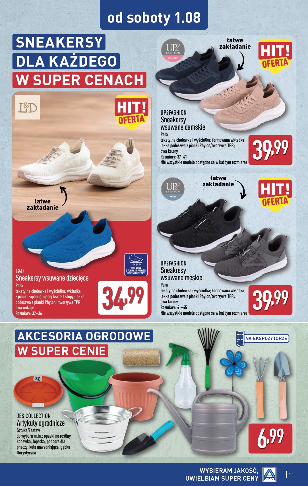 aldi - Nowa gazetka ALDI - Przygotuj się na kolejny tydzień ważna od 29.07.2026 do 31.07.2026 - page: 11