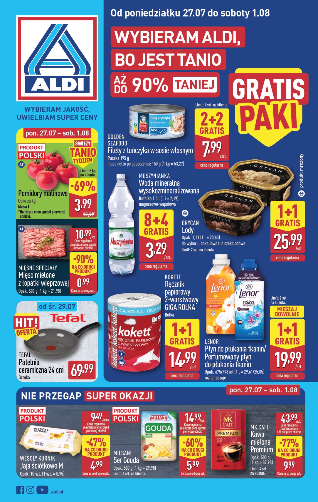 aldi - Nowa gazetka ALDI ważna od 27.07.2026 do 01.08.2026 - page: 1
