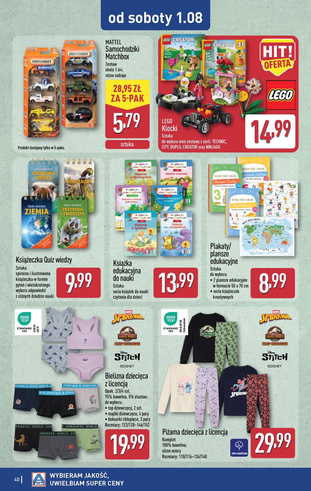 aldi - Nowa gazetka ALDI ważna od 27.07.2026 do 01.08.2026 - page: 40