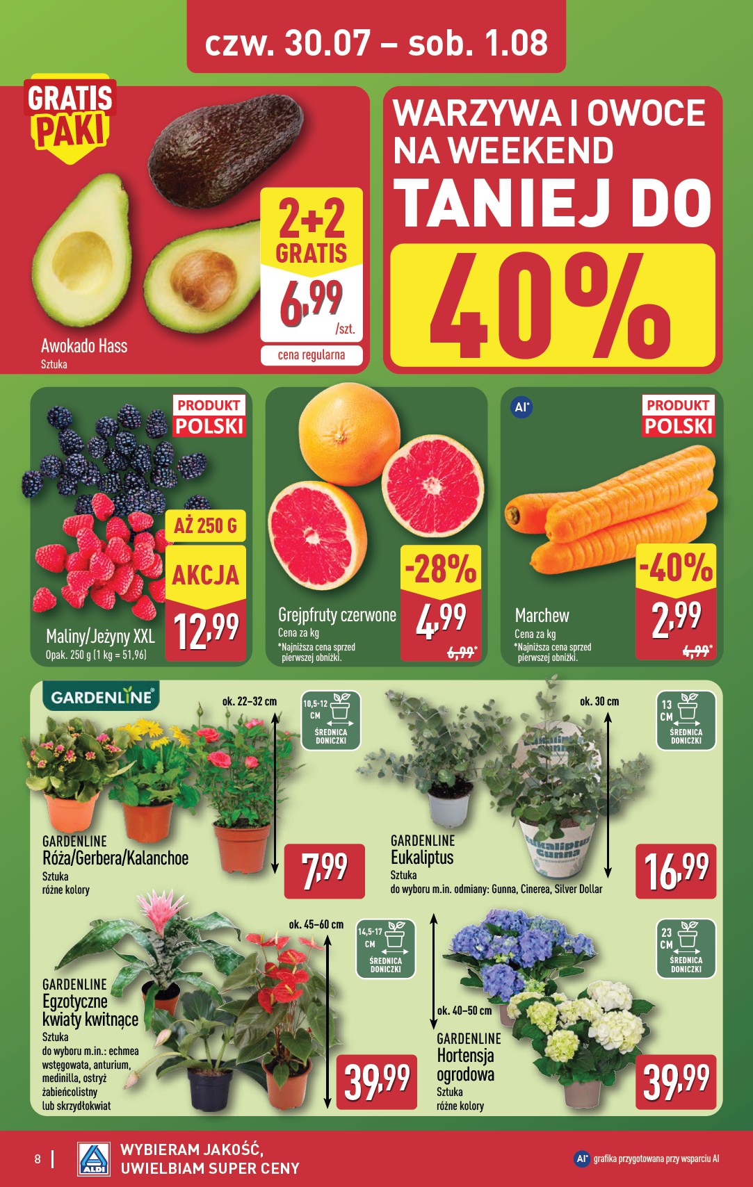 aldi - Nowa gazetka ALDI - Oferta weekendowa ważna od 30.07.2026 do 01.08.2026 - page: 8
