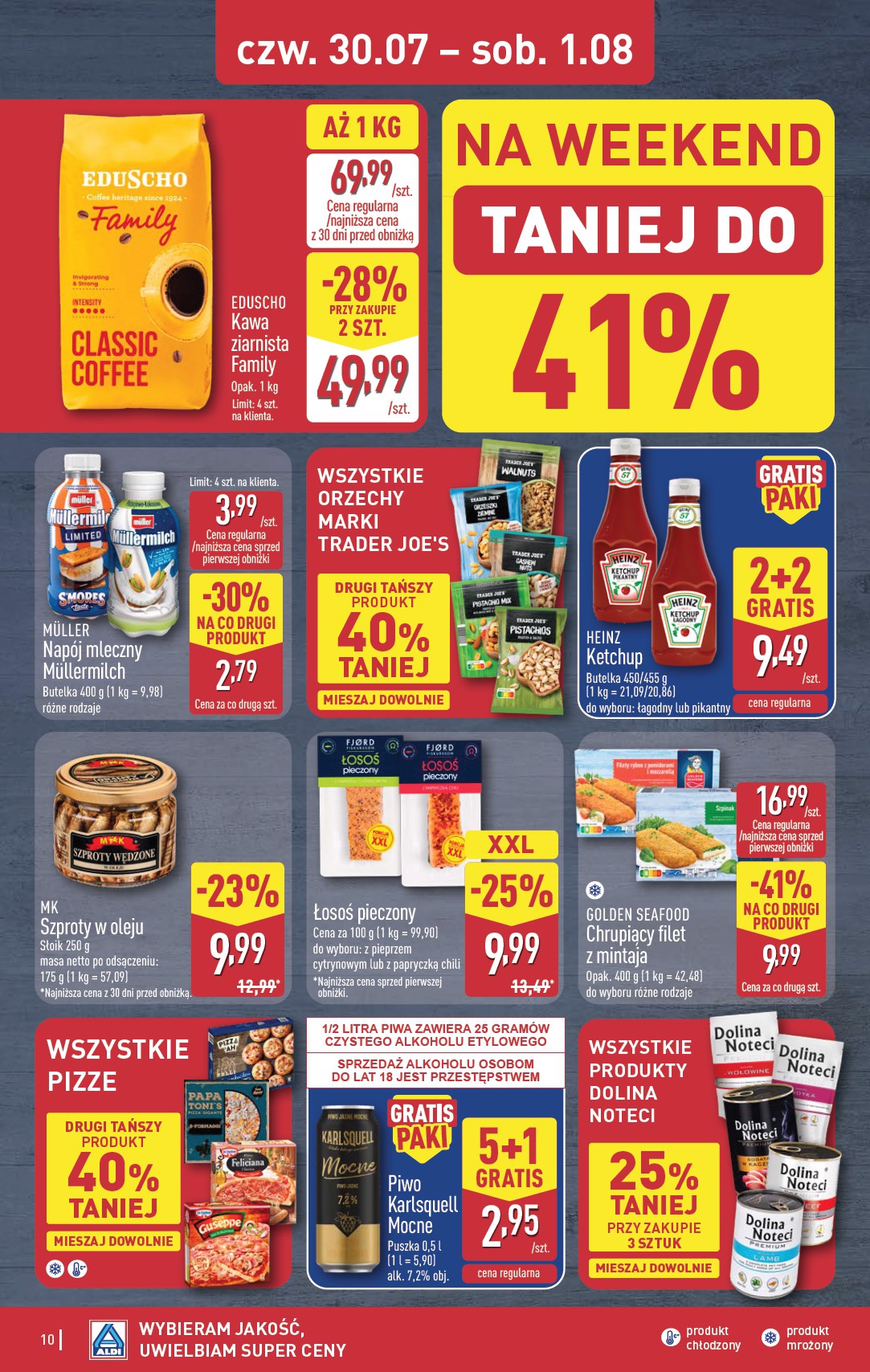 aldi - Nowa gazetka ALDI - Oferta weekendowa ważna od 30.07.2026 do 01.08.2026 - page: 10