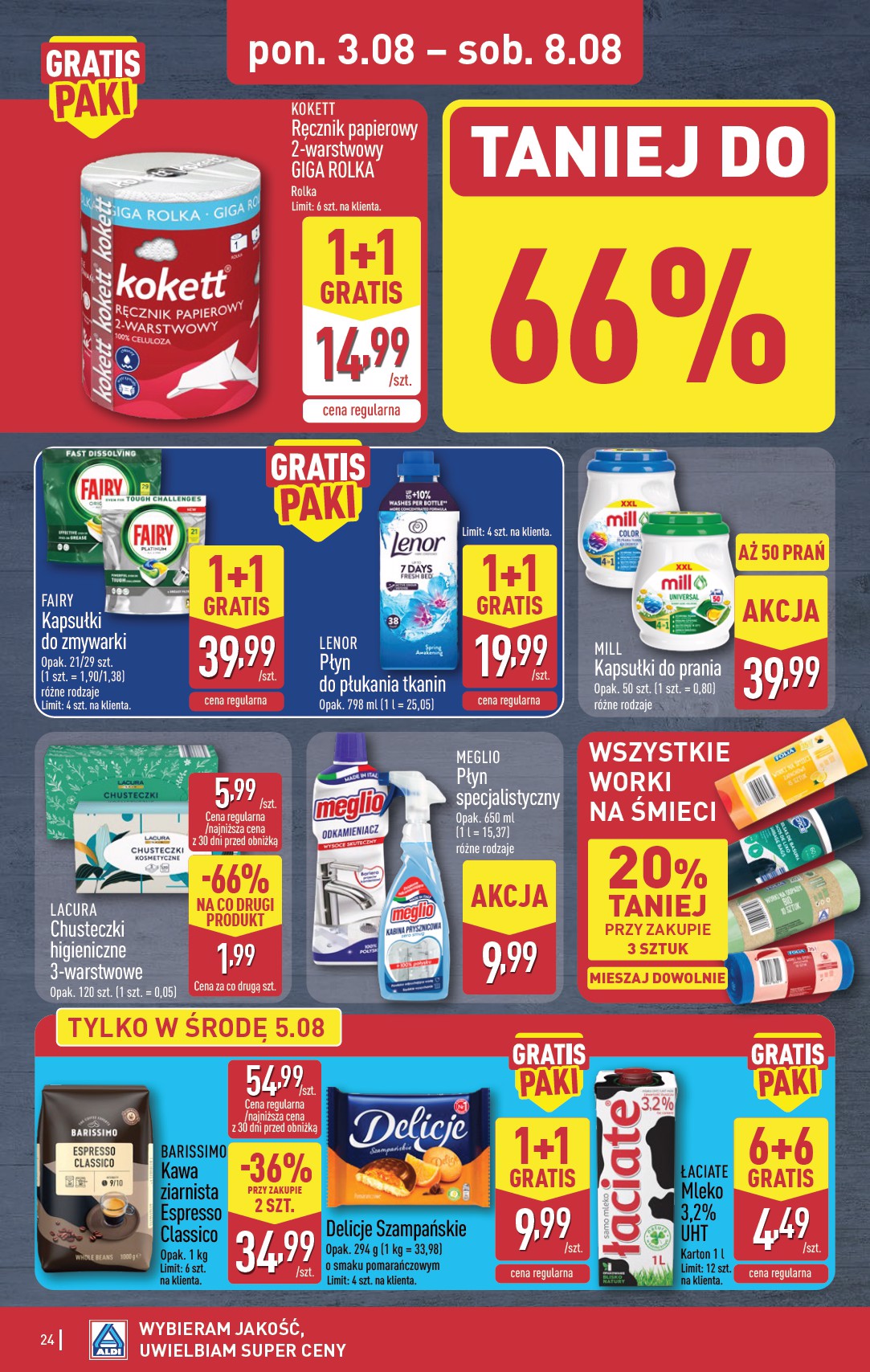 aldi - Nowa gazetka ALDI ważna od 03.08.2026 do 08.08.2026 - page: 24