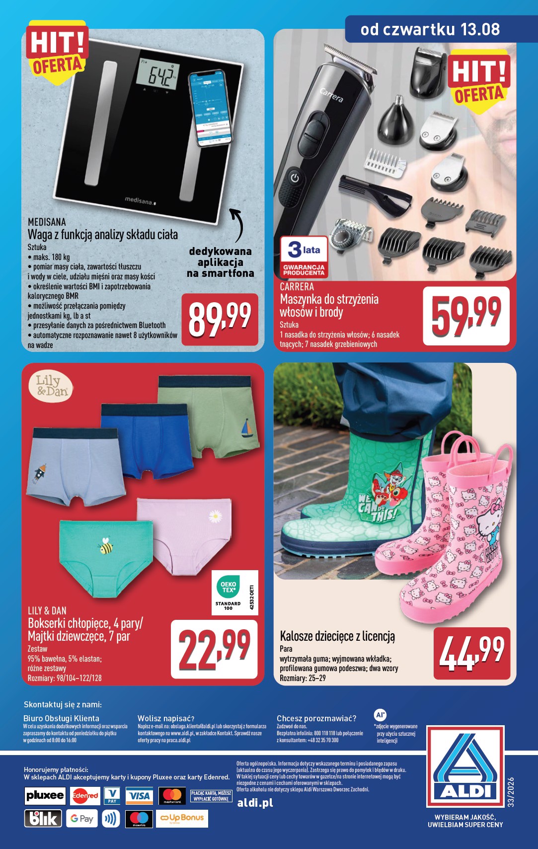 aldi - Nowa gazetka ALDI - Przygotuj się na kolejny tydzień ważna od 11.08.2026 do 13.08.2026 - page: 15