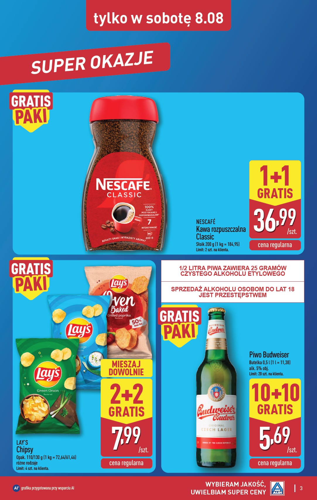 aldi - Nowa gazetka ALDI - Oferta weekendowa ważna od 06.08.2026 do 08.08.2026 - page: 3